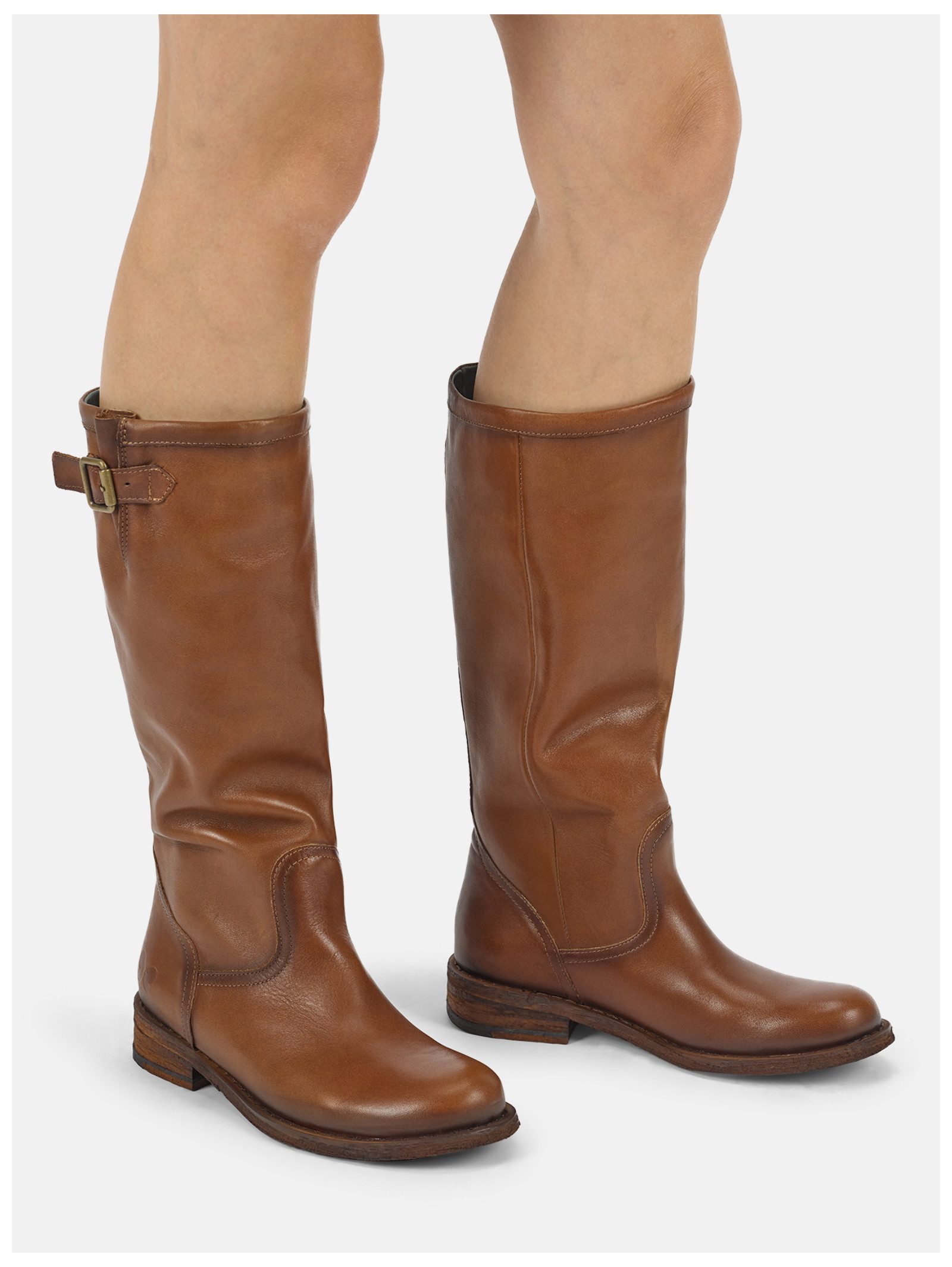 Felmini Stiefel Leder . Bikerboots