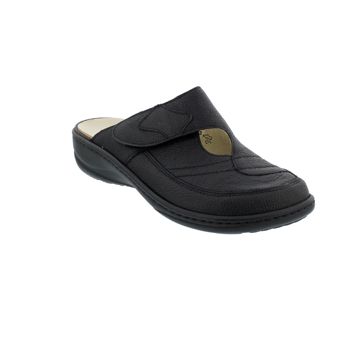 Waldläufer Waldläufer Heria Clog, Pigalle (Glattleder), schwarz, Klettversc günstig online kaufen