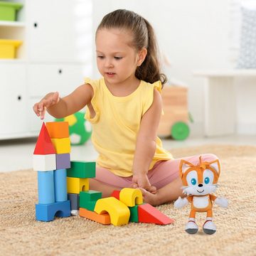 Play by Play Plüschfigur SONIC and FRIENDS / SONIC CUTE/ SONIC CLASSIC / SONIC GRADIENT / 22cm, Sonic Spielzeug für Kinder, Jungen, Mädchen