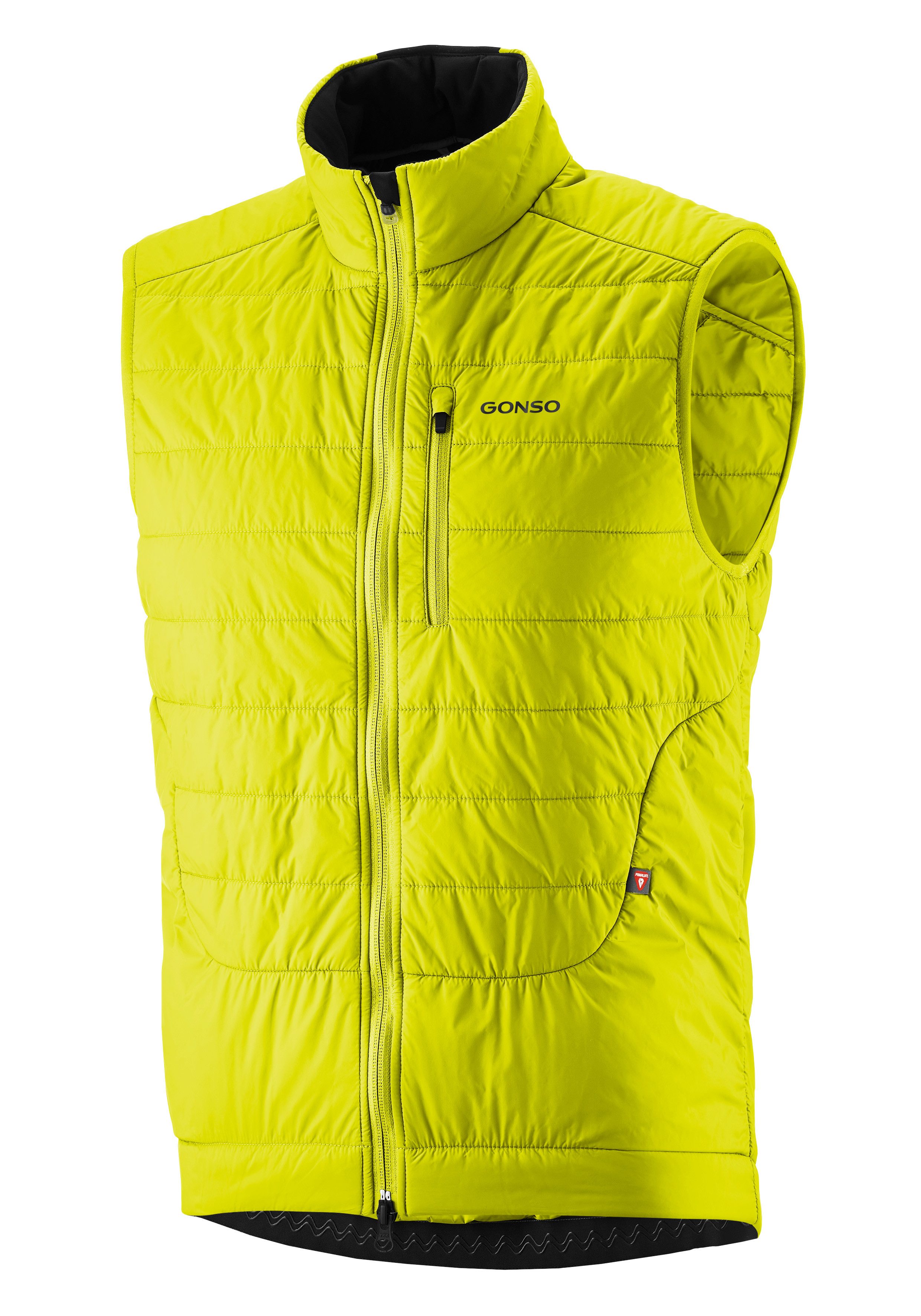 Gonso Funktionsweste Trail Vest Primaloft M wattierte atmungsaktive Herren Weste, hohe Wärmeisolation
