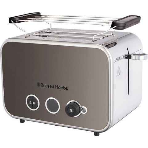 RUSSELL HOBBS Toaster Distinctions Titanium 26432-56, 2 kurze Schlitze, für 2 Scheiben, 1600 W