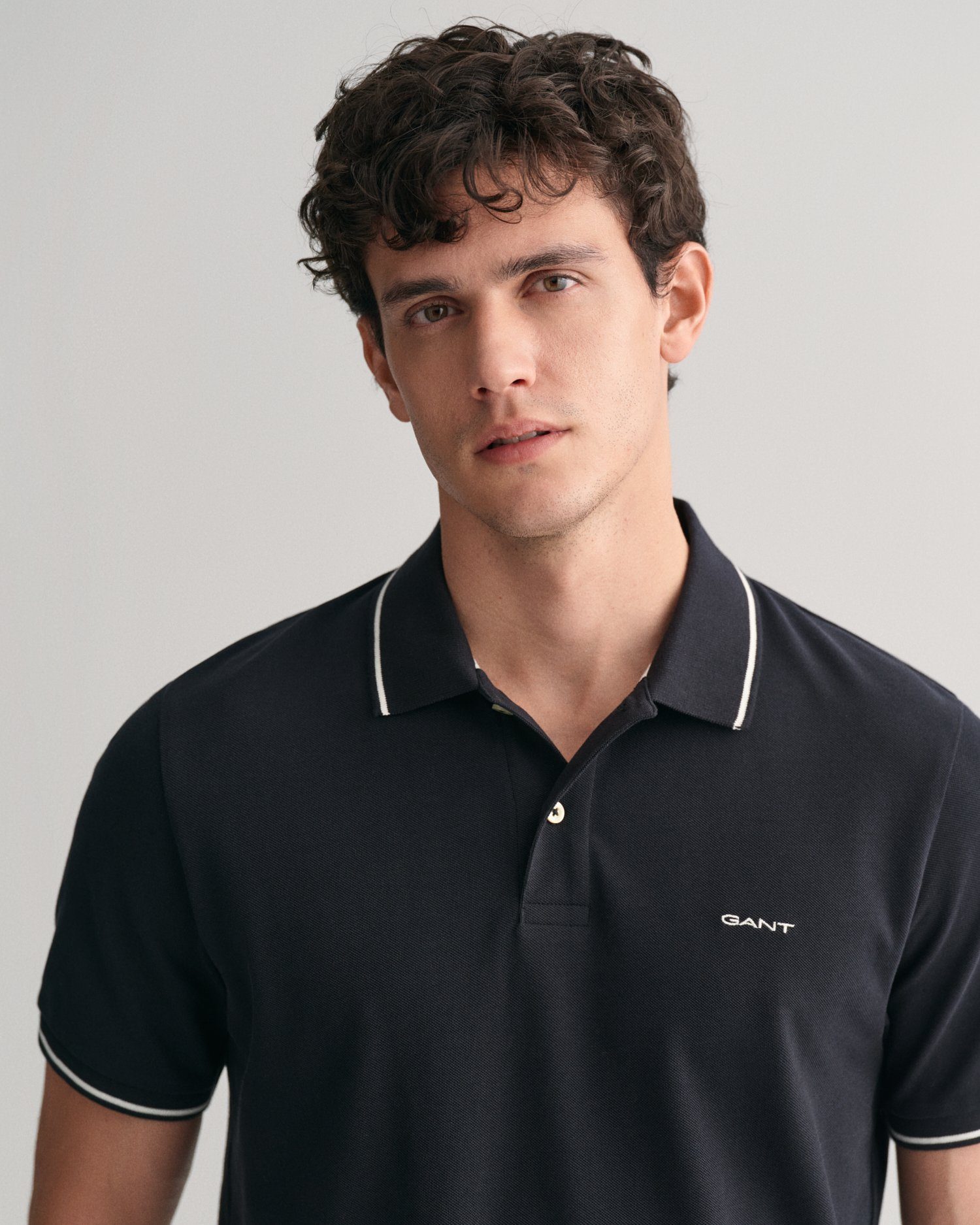 Gant Poloshirt TIPPING SS PIQUE POLO – Bild 3 von 5