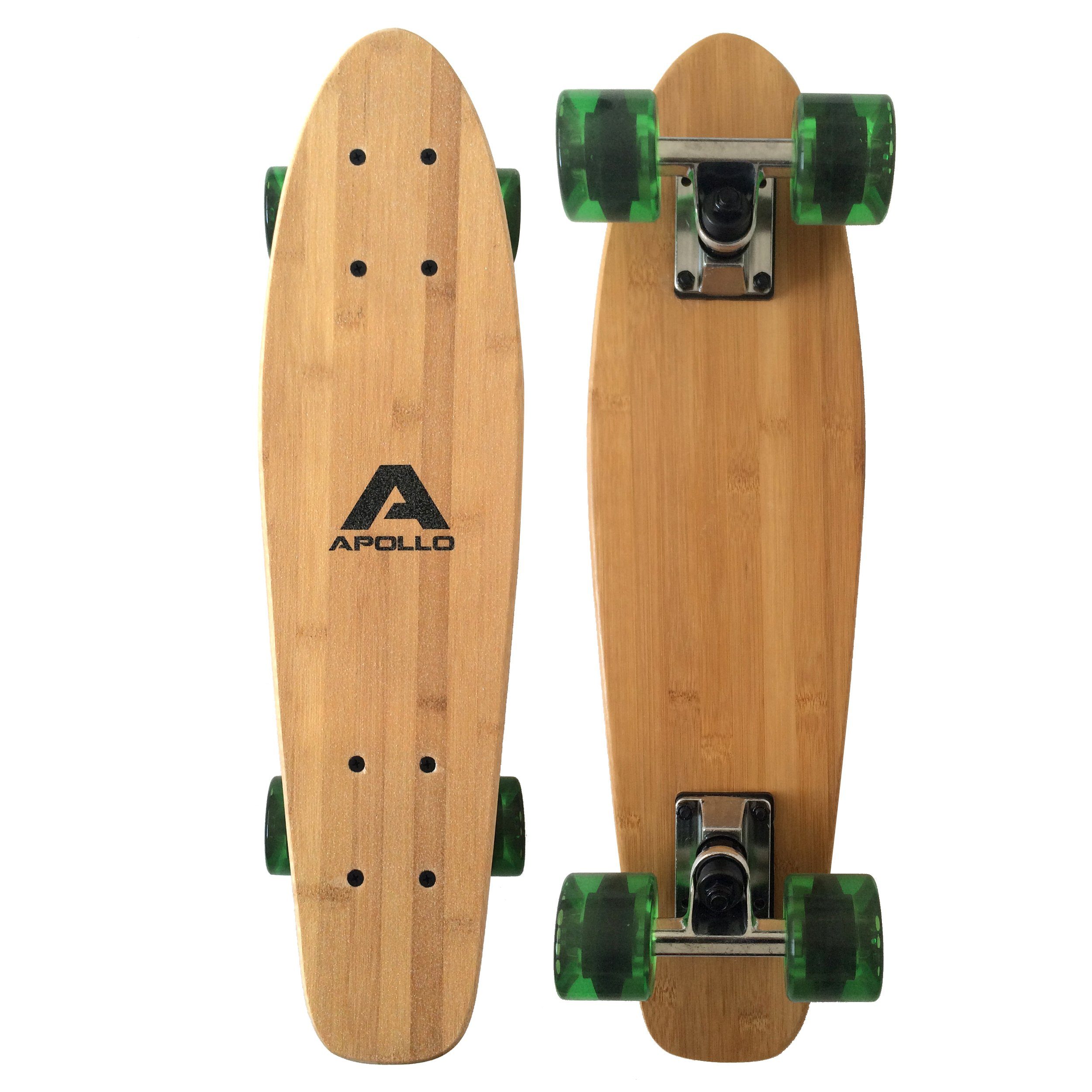 Apollo Miniskateboard Fancyboard Classic Blue 22", kompakt mit hochwertiger Verarbeitung Classic Green