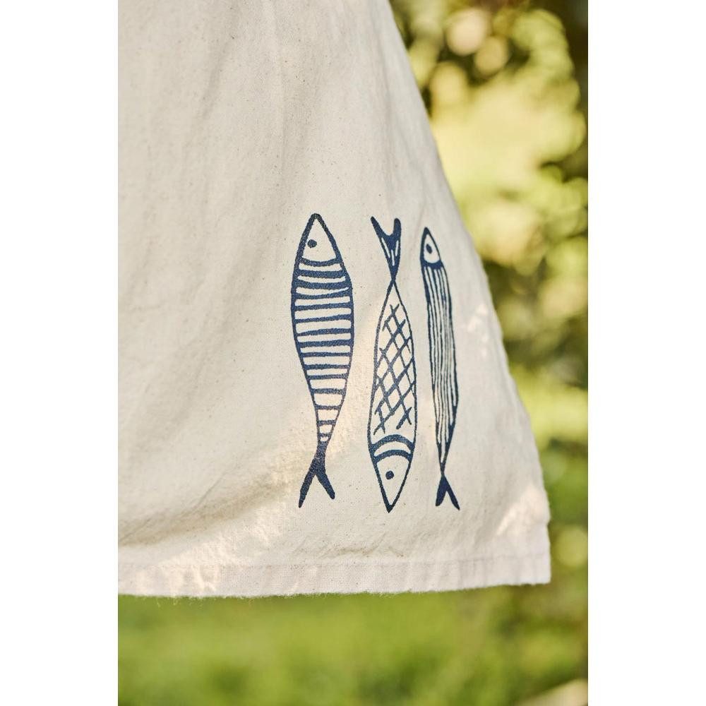 Ib Laursen Geschirrtuch Ib Laursen Geschirrtuch Marlin mit blauen Fischen ( günstig online kaufen