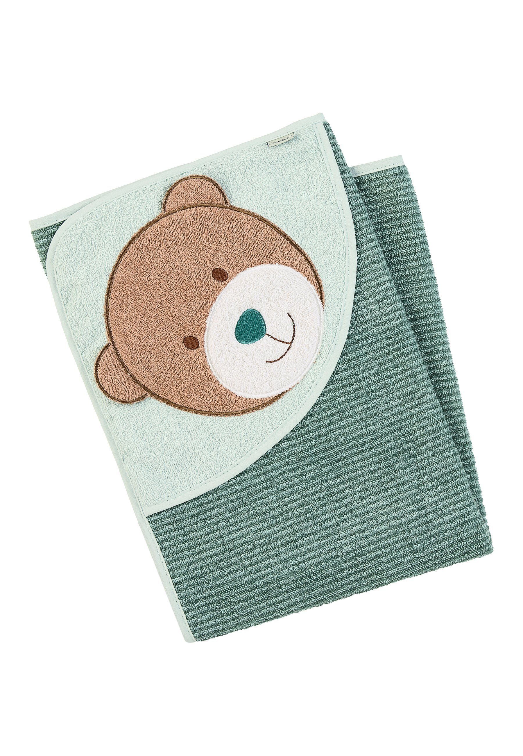 Sterntaler® Badetuch Motiv-Kapuzenbadetuch Ben, Baumwolle (1-St) günstig online kaufen