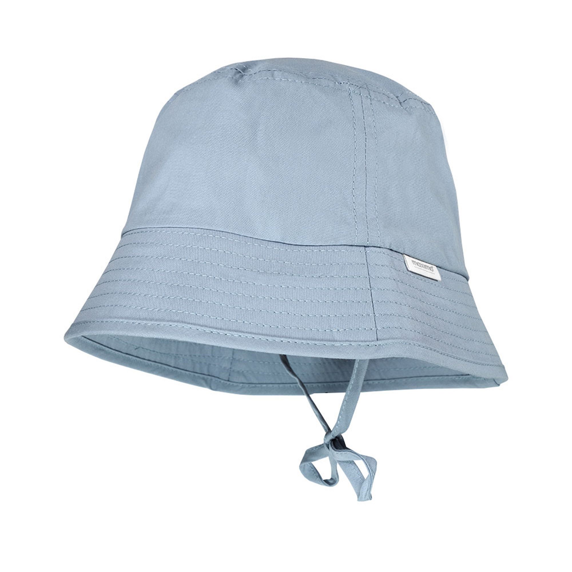 MAXIMO Fischerhut (1-St) schützt vor UV, mit Bindeband, bequem, basic, Baumwolle