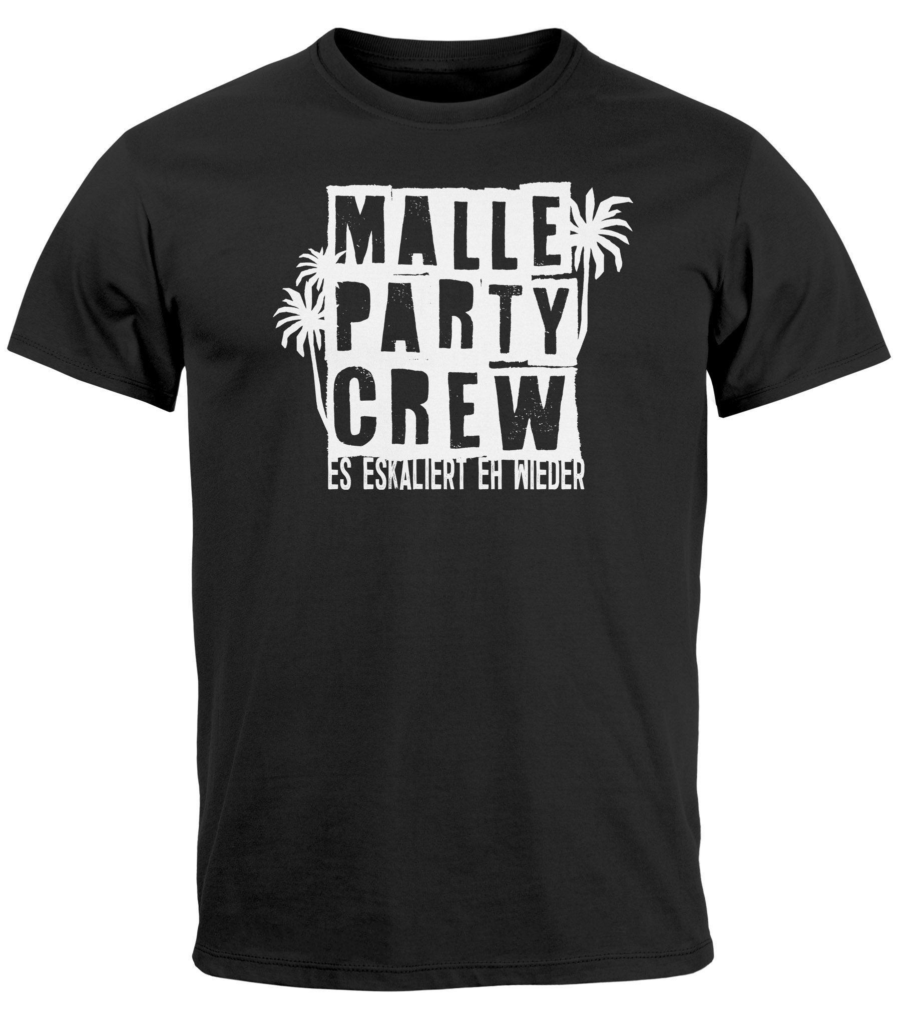 MoonWorks Print-Shirt Herren T-Shirt Mallorca Malle günstig online kaufen