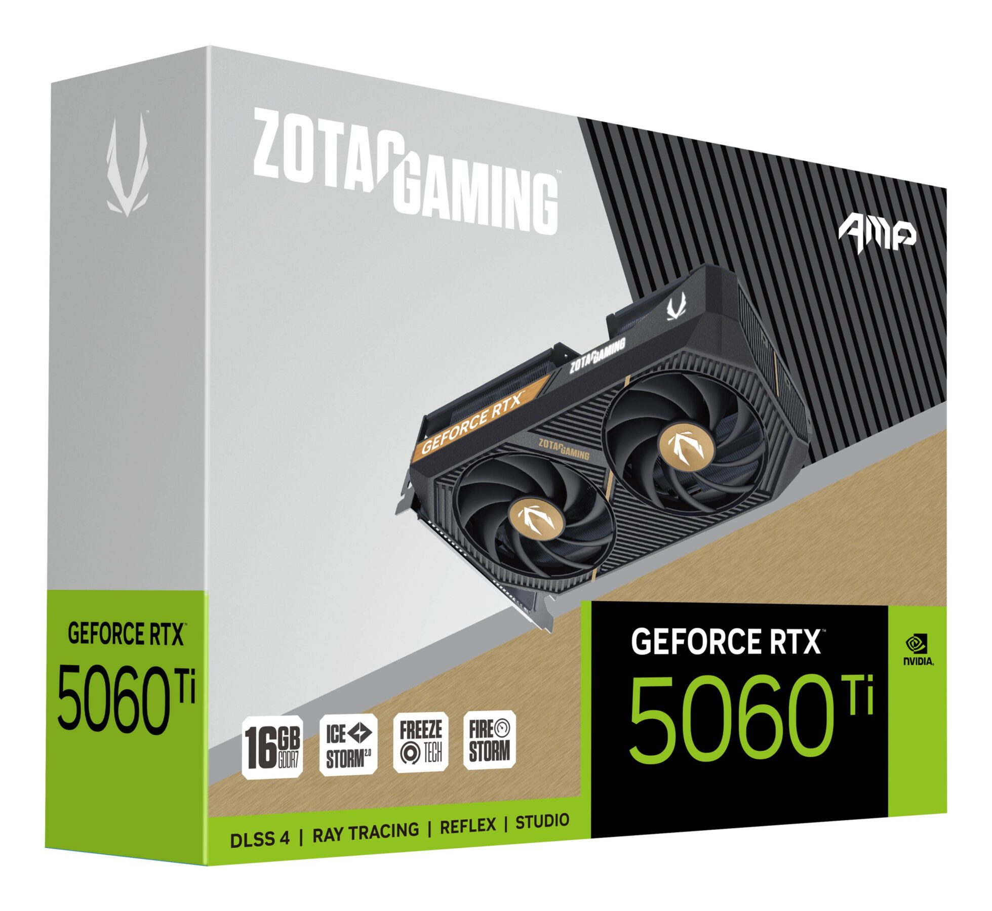 Zotac GAMING GeForce RTX 5060 Ti AMP Grafikkarte