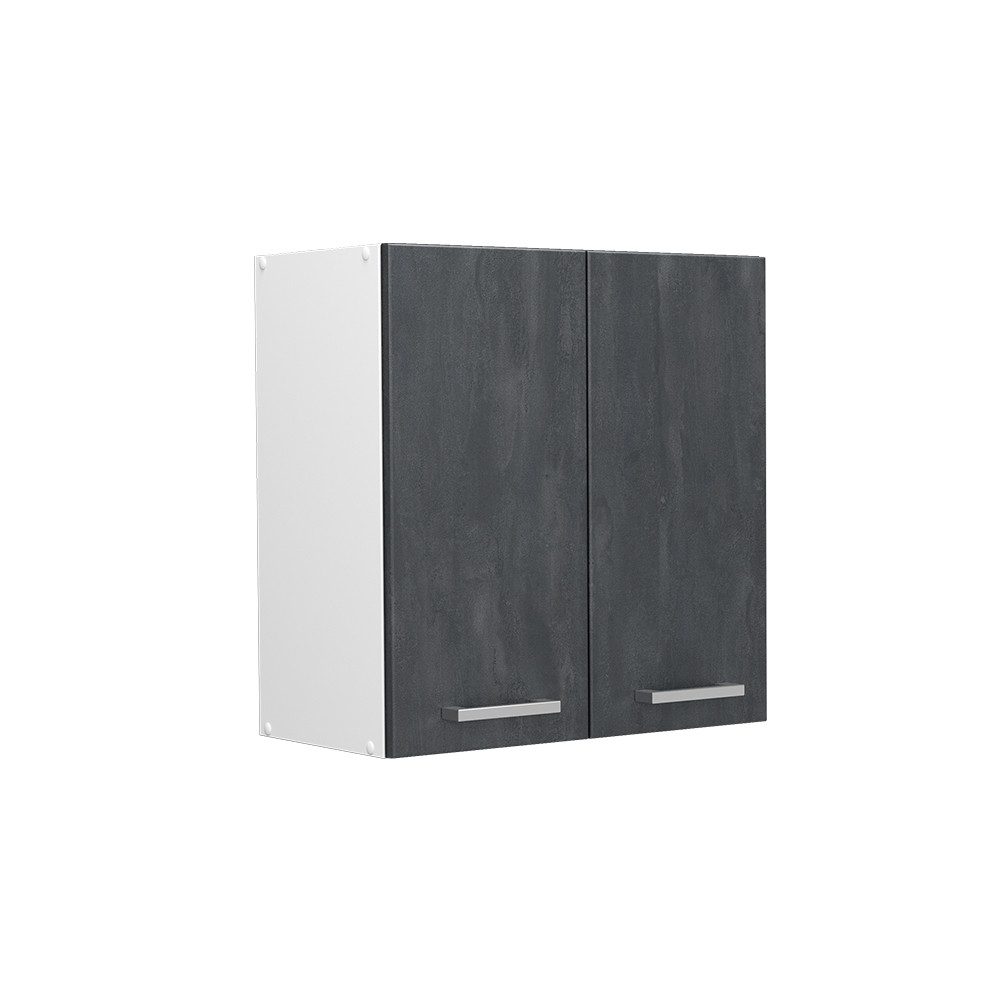 Vicco Hängeschrank R-Line, Schwarz Beton/Weiß, 60 günstig online kaufen