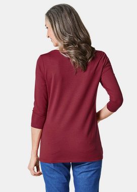 GOLDNER 3/4-Arm-Shirt Kombifreundliches Shirt mit ¾ Arm