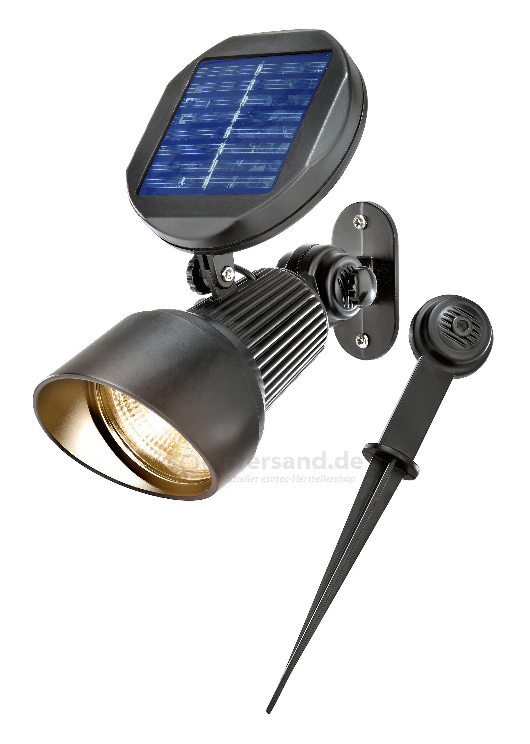 Solar Wandleuchte Mit Bewegungsmelder – 500 Lm, Verstellbares Solarmodul, IP65
