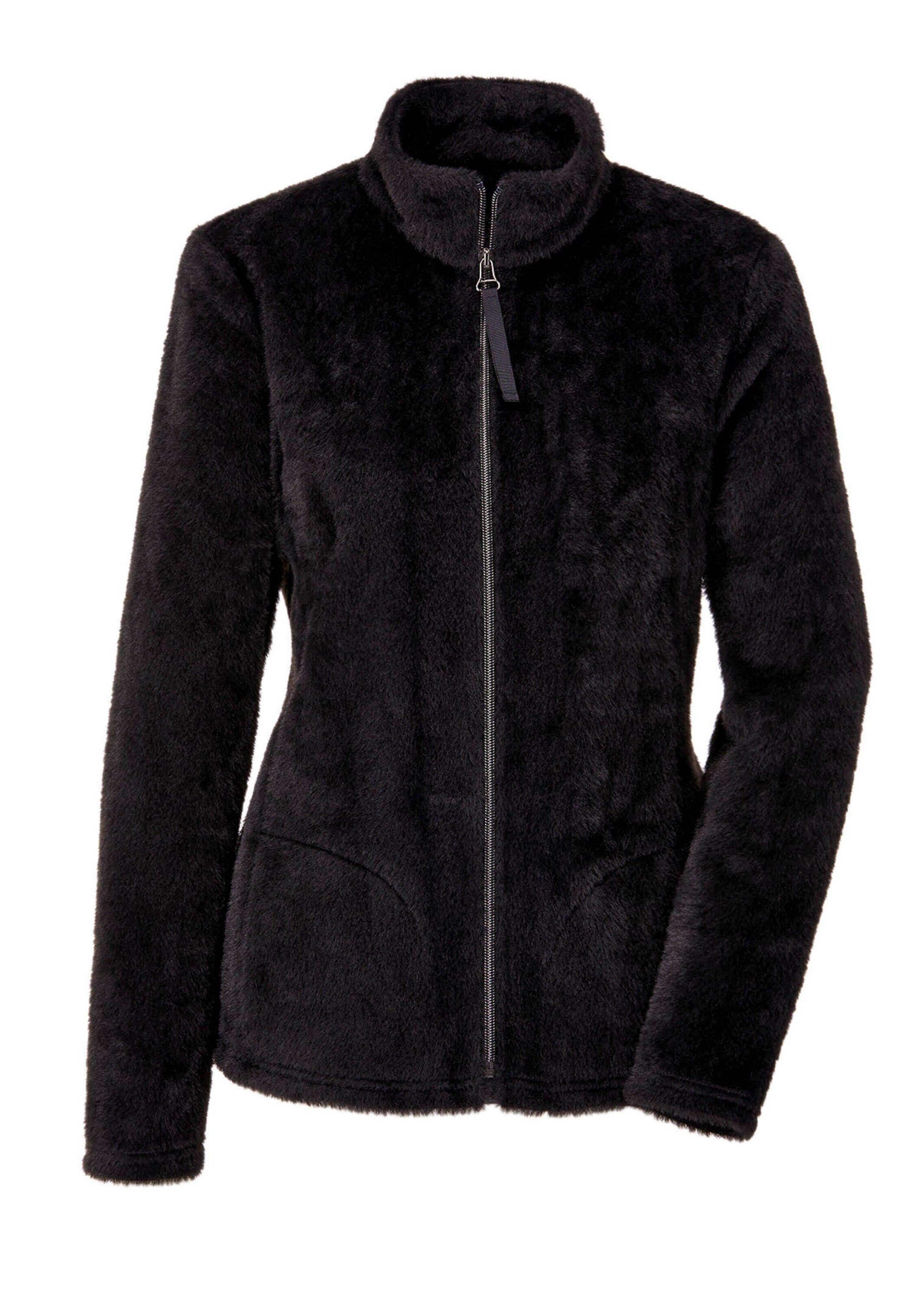 GOLDNER Outdoorjacke Teddyjacke mit Glanzeffekt
