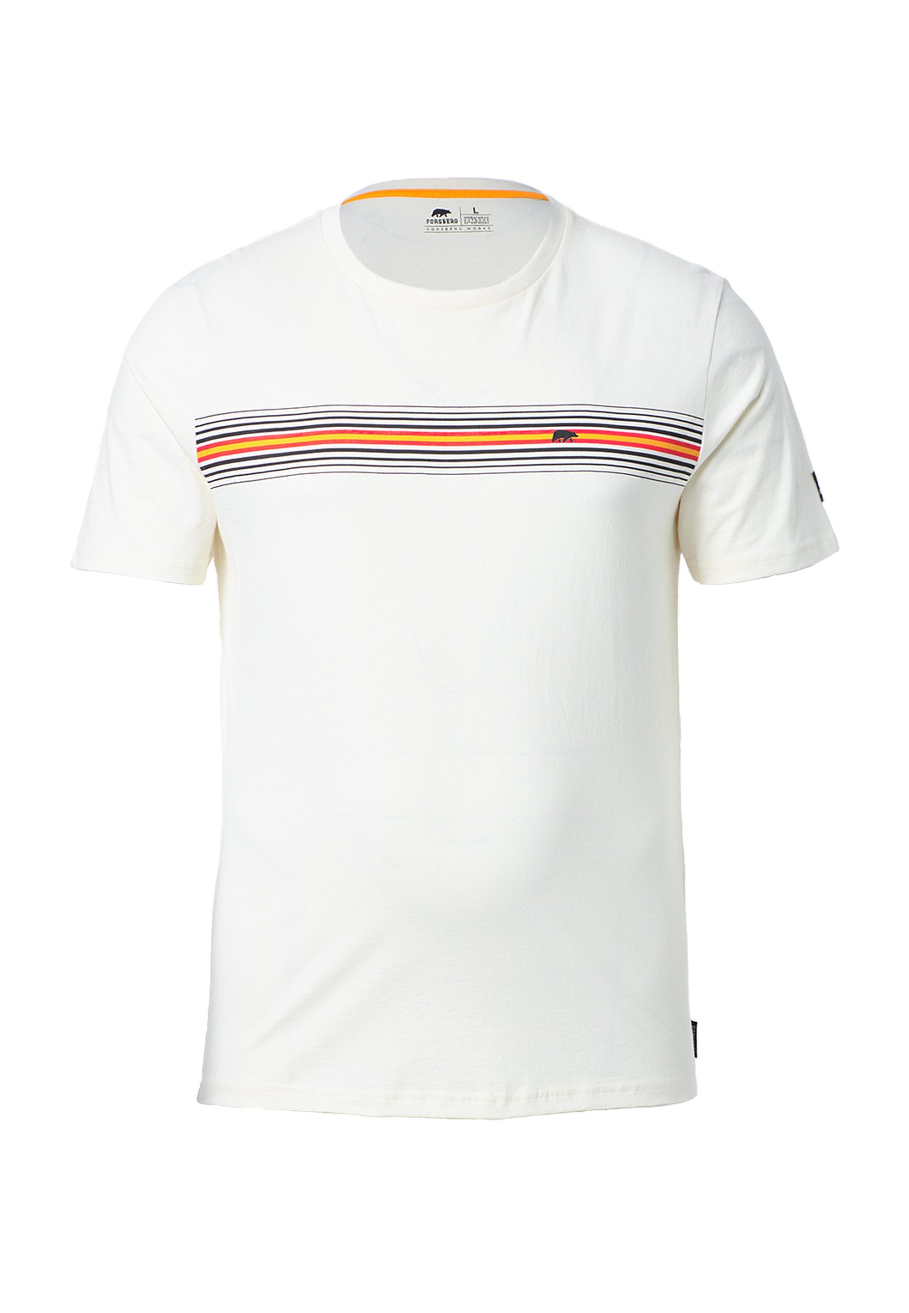 FORSBERG T-Shirt mit Streifenmuster günstig online kaufen