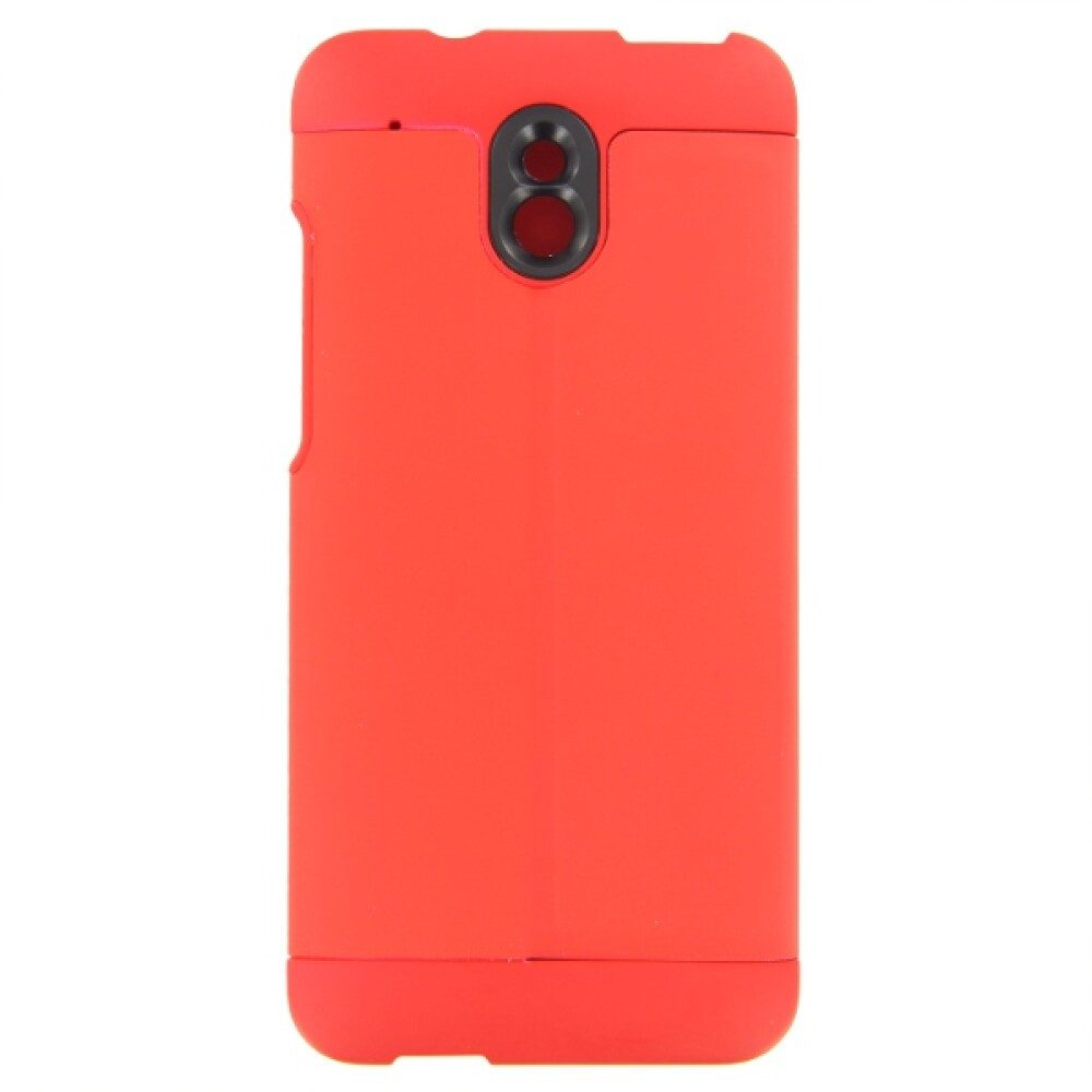 HTC Handytasche Original Flip Case Handyhülle für HTC One Mini Rot HCV851 (Flip Cover)