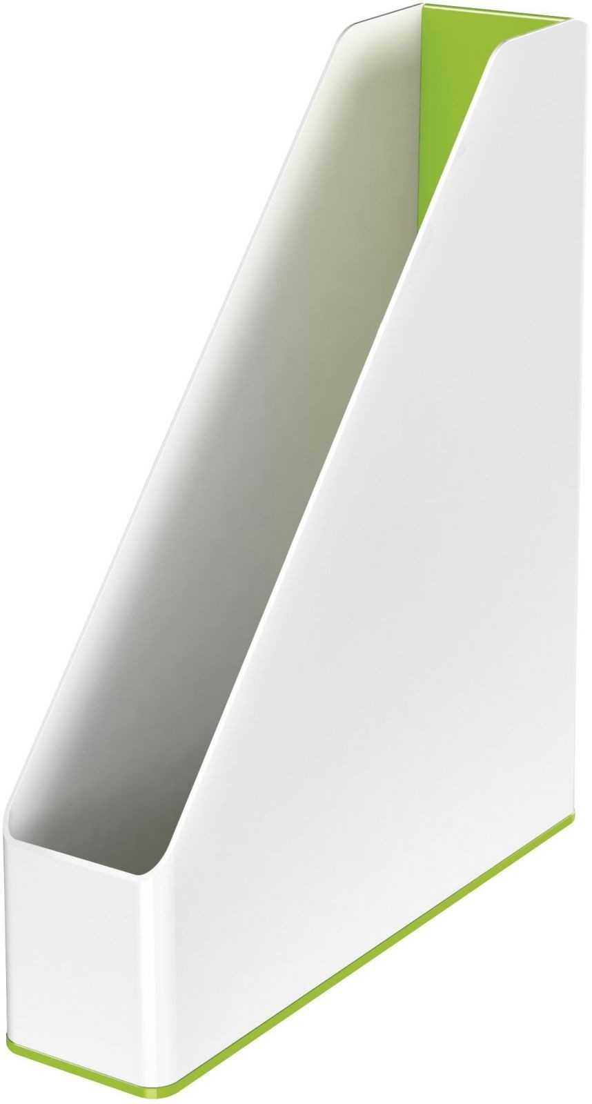 LEITZ Stehsammler Stehsammler Wow Duo Colour A4 Polystyren weiß/grün