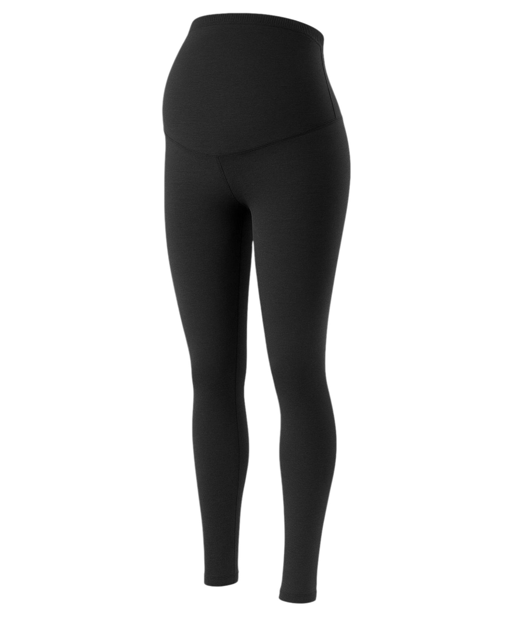 Umstandsleggings Dehnbare Schwangerschafts-Leggins mit hohem Bund aus Baumwolle