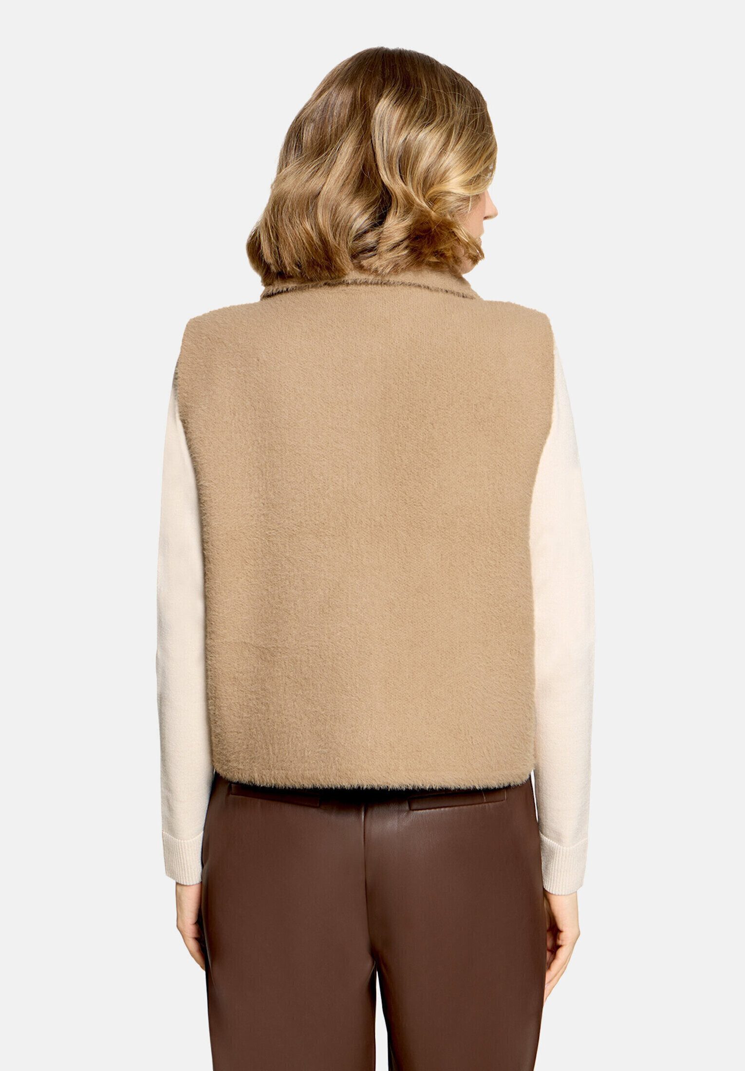 Betty Barclay Strickjacke Damen mit Kragen (1-tlg)