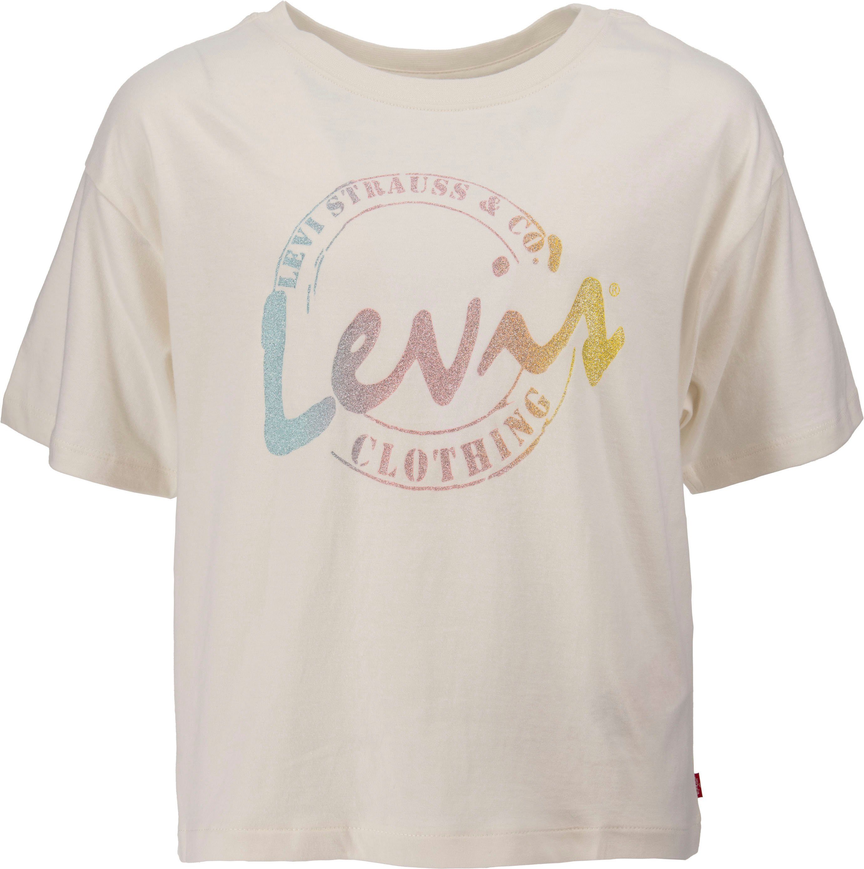 Beliebte Modelle erscheinen Levi's® Kids T-Shirt MEET AND GREET SCRIPT GIRLS for