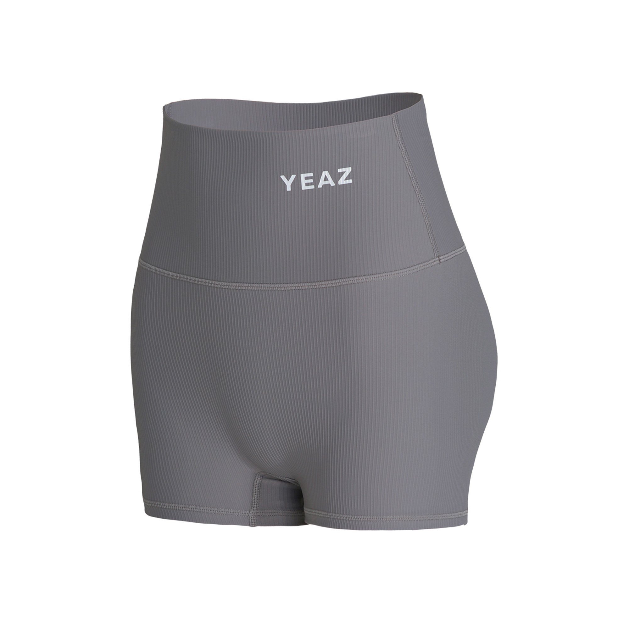 CLUB grau shorts LEVEL (2-tlg) Yogashorts YEAZ