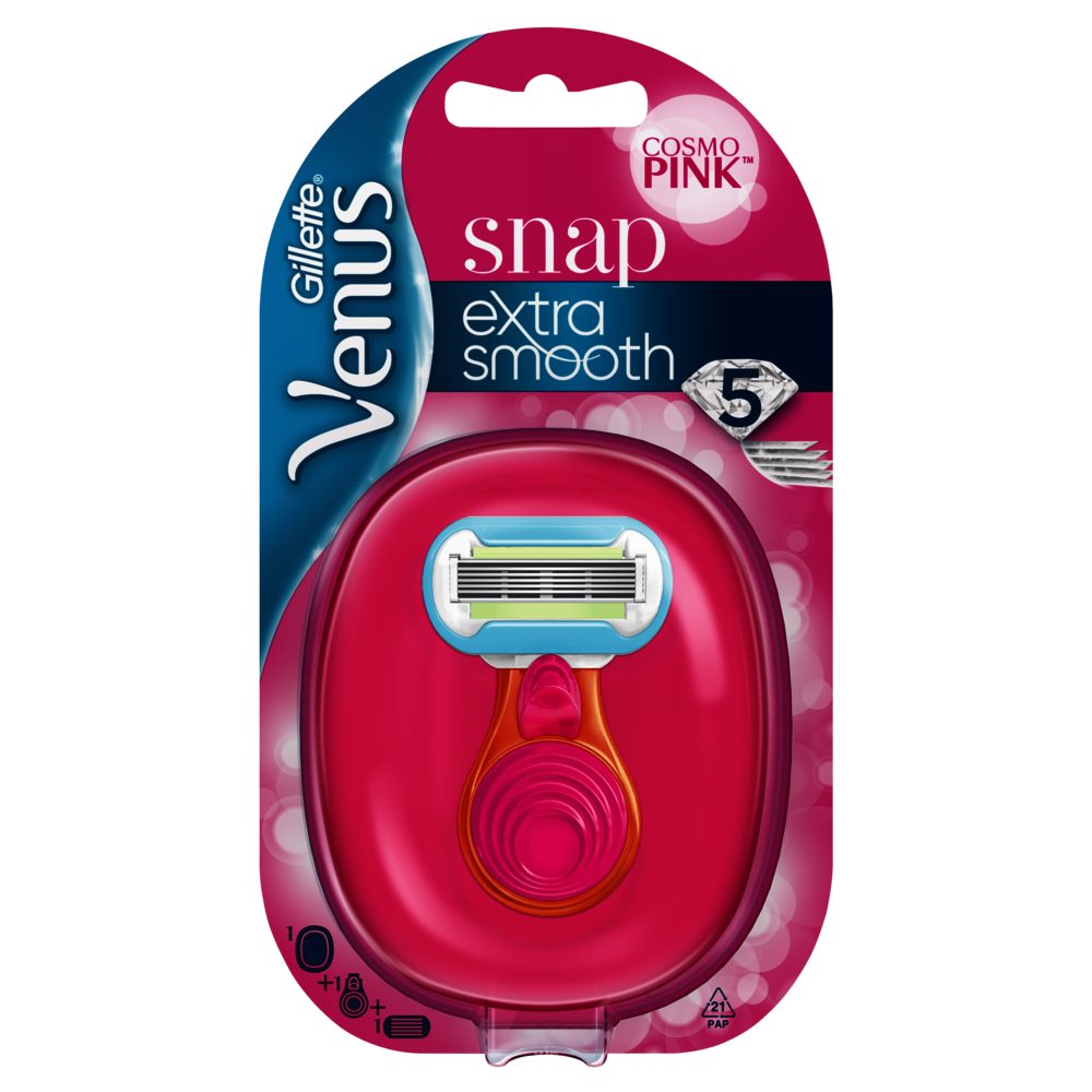 Gillette Venus Nassrasierer Extra Smooth Snap - Pink