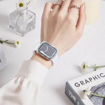 Diida Smartwatch-Hülle Apple Watch Case40/41/44/45 mm,für Serie 8/7/6/5/4/SE Displayschutz