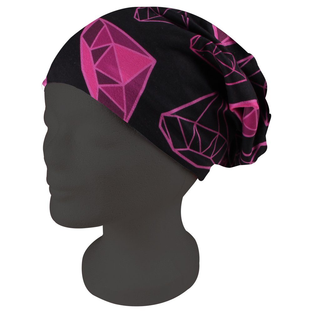 Jerseymütze Long Beanie Slouch Mütze