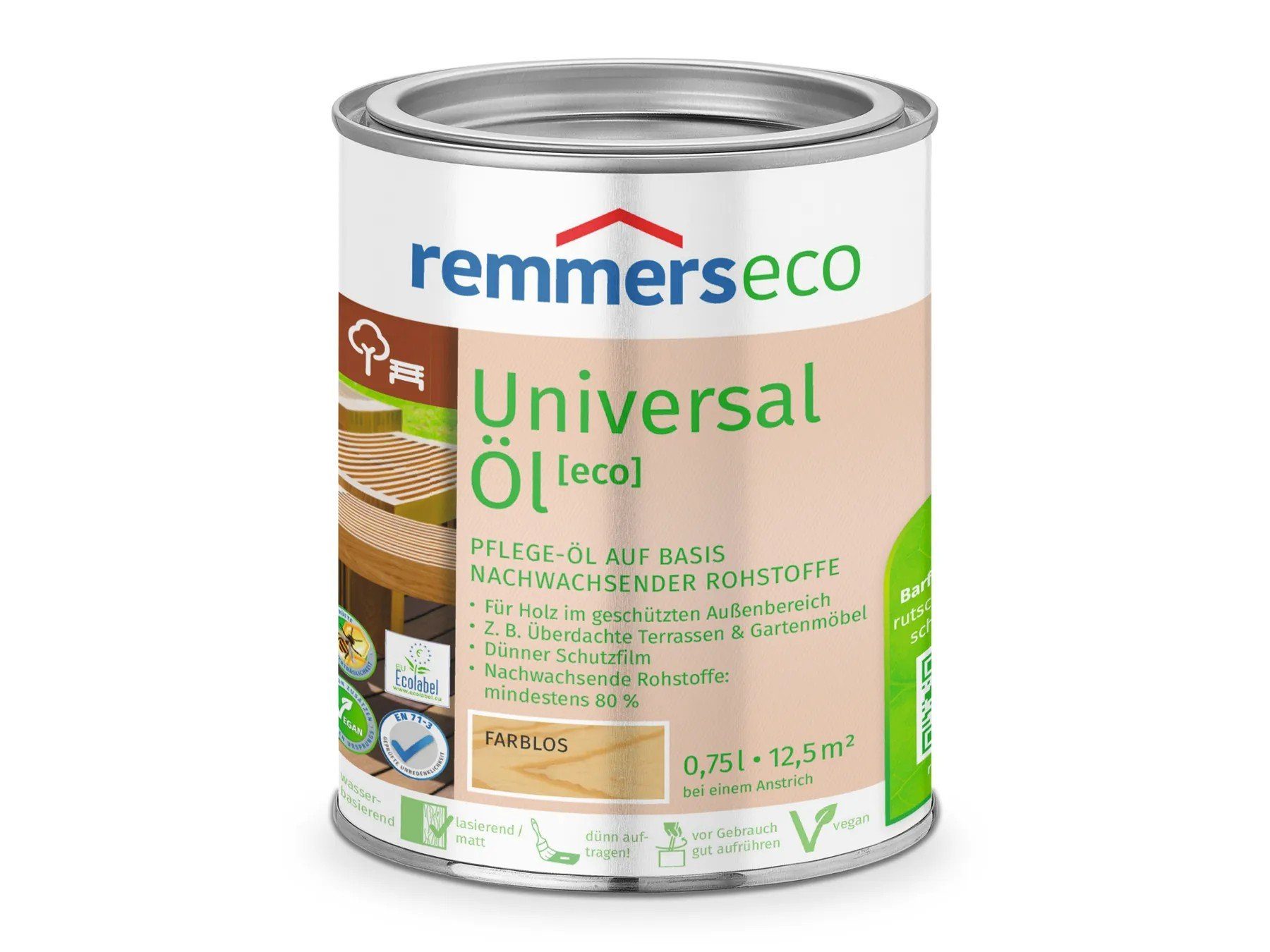 Remmers Holzöl Gartenholz-Öle [eco] farblos eco Universal-Öl