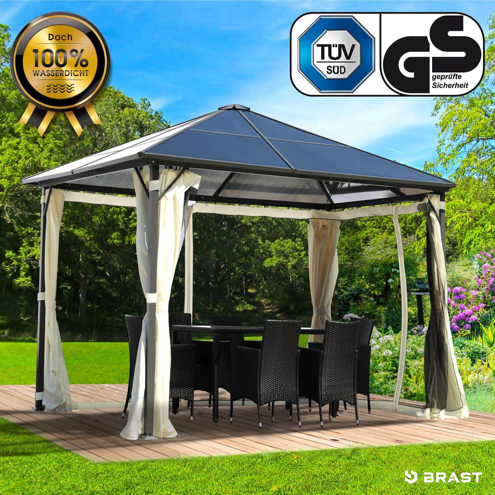 BRAST Pavillon Summerdream Aluminium 3x3m inkl. günstig online kaufen