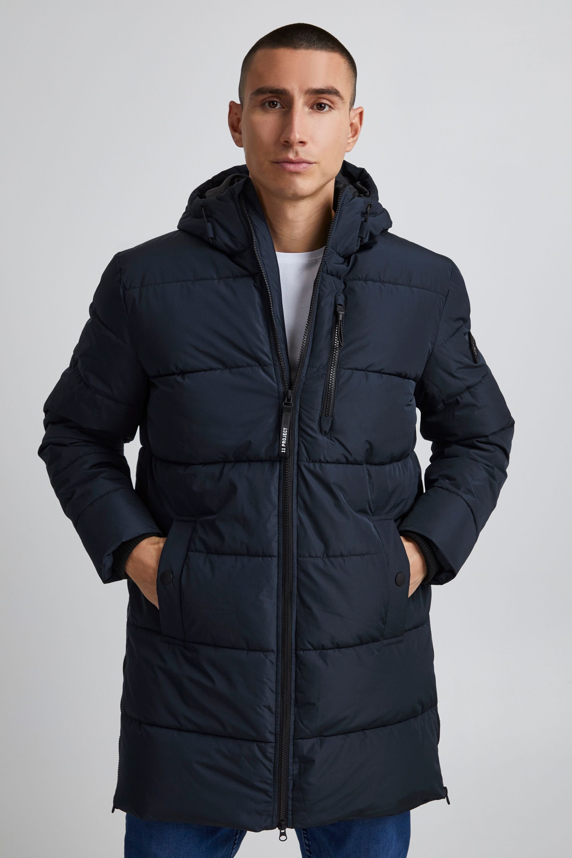 Parka Project Insignia quilted Tibor Parka 11 11 Long Project Blue