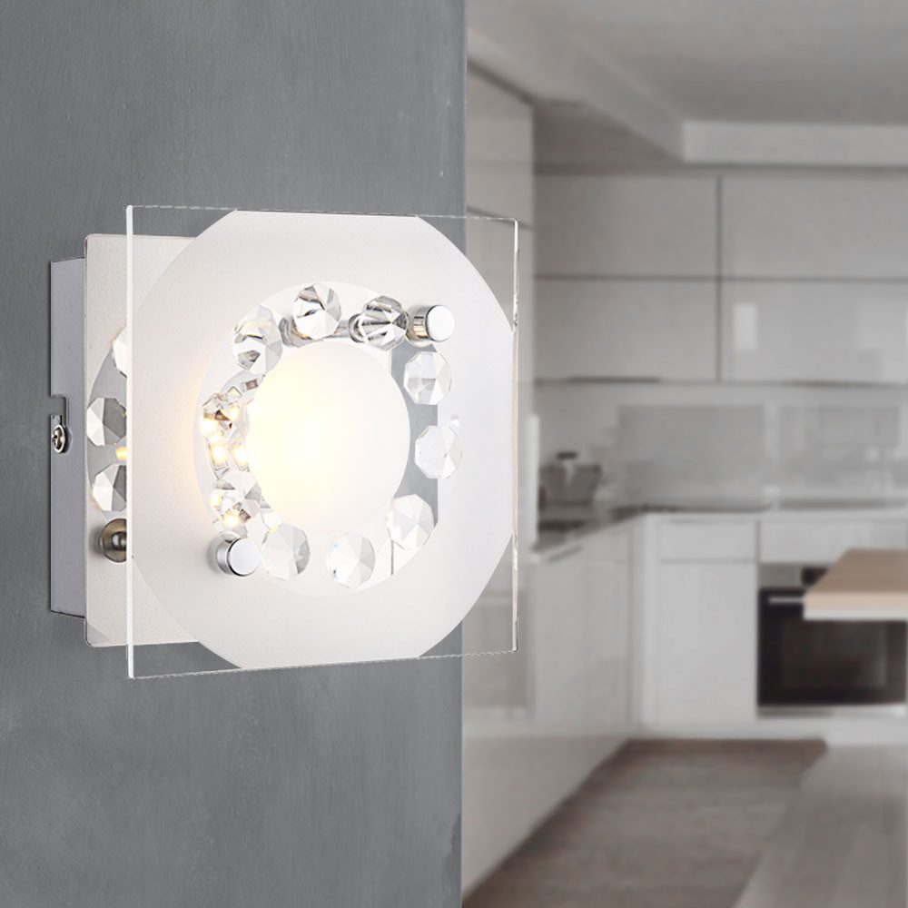 GLOBO LIGHTING LED Wandleuchte, LED-Leuchtmittel fest günstig online kaufen