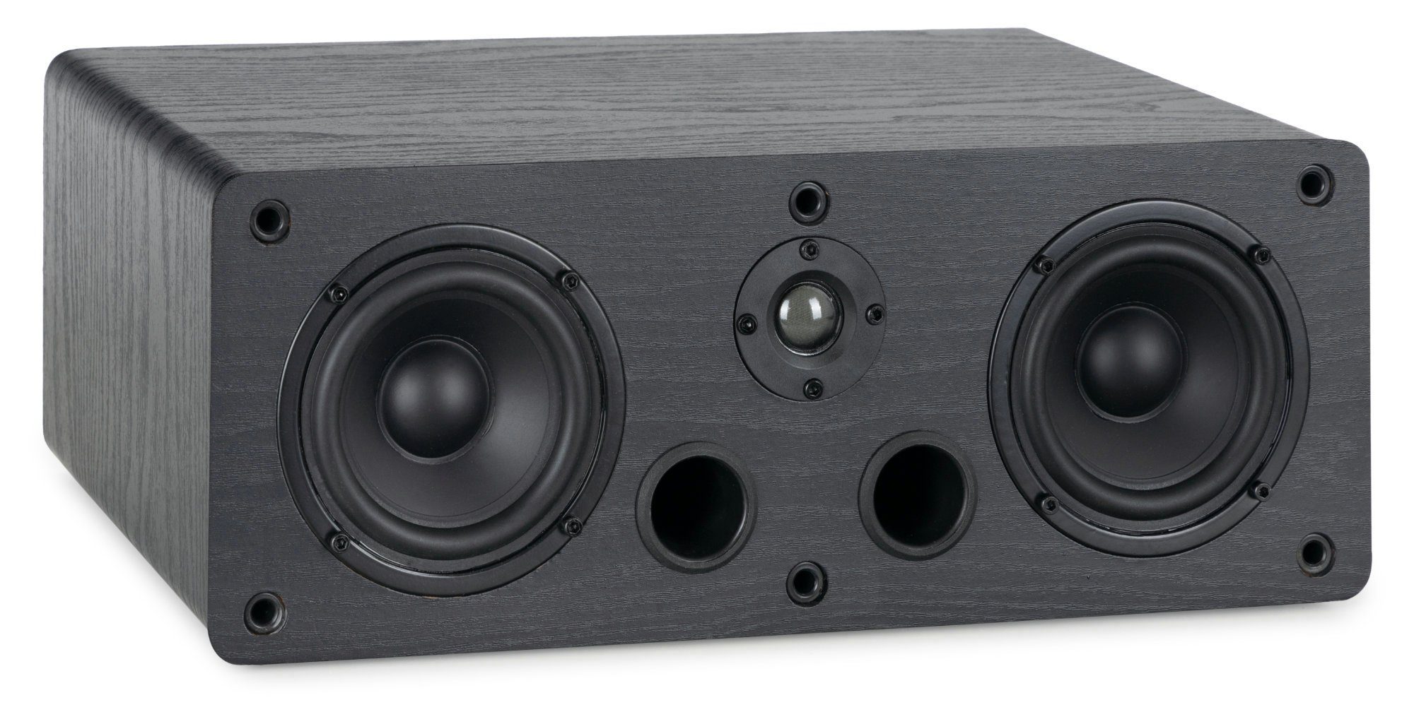 McGrey CS-440 2x 4" HiFi Center-Lautsprecher Regal-Lautsprecher (40 W, Multifunktions Satelliten HiFi Box für Surround-System)