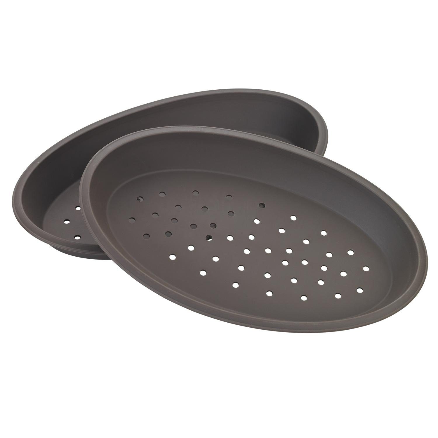 Lurch Backform aus Silikon für Pizza Pizzaform Pizzabackform 2er Set