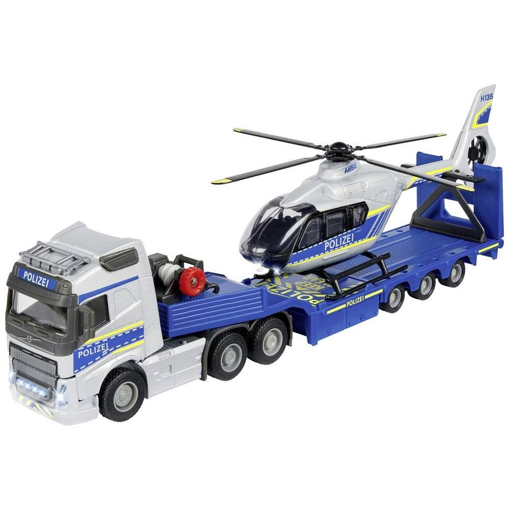 majORETTE Spielzeug-Landmaschine Volvo Truck + Airbus H135/H145 Police Heli günstig online kaufen