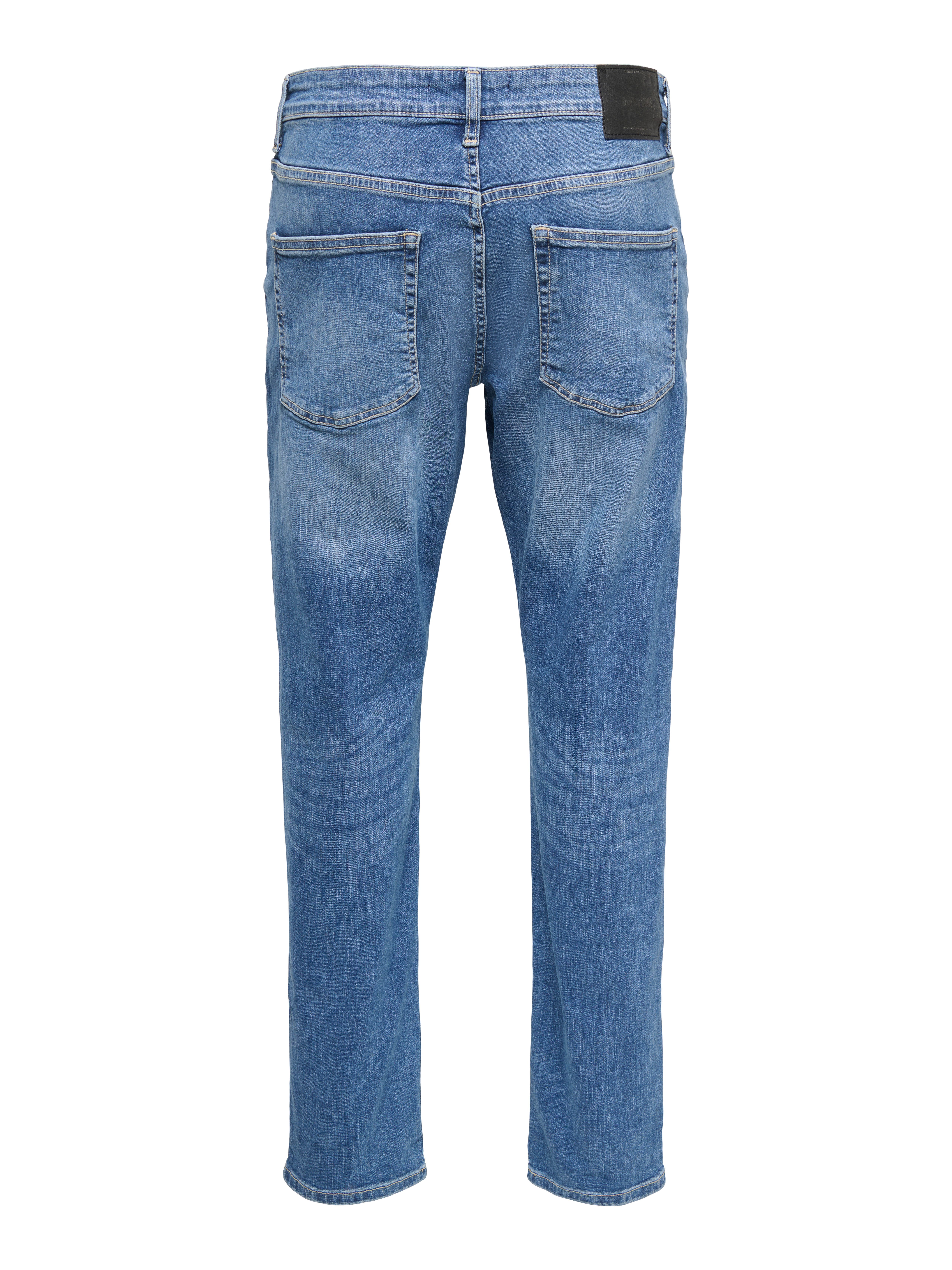 ONLY & SONS Regular-fit-Jeans ONSWEFT REG. MB 6755 MAT DNM NOOS Baumwollmischung, regular fit