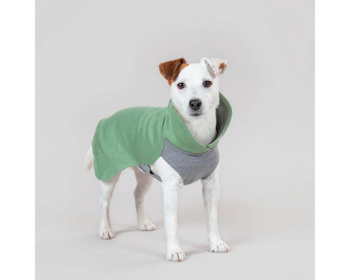 Thumbnail - PAIKKA Hundepullover Hunde Pullover wärmend "Recovery Winter Shirt grün
