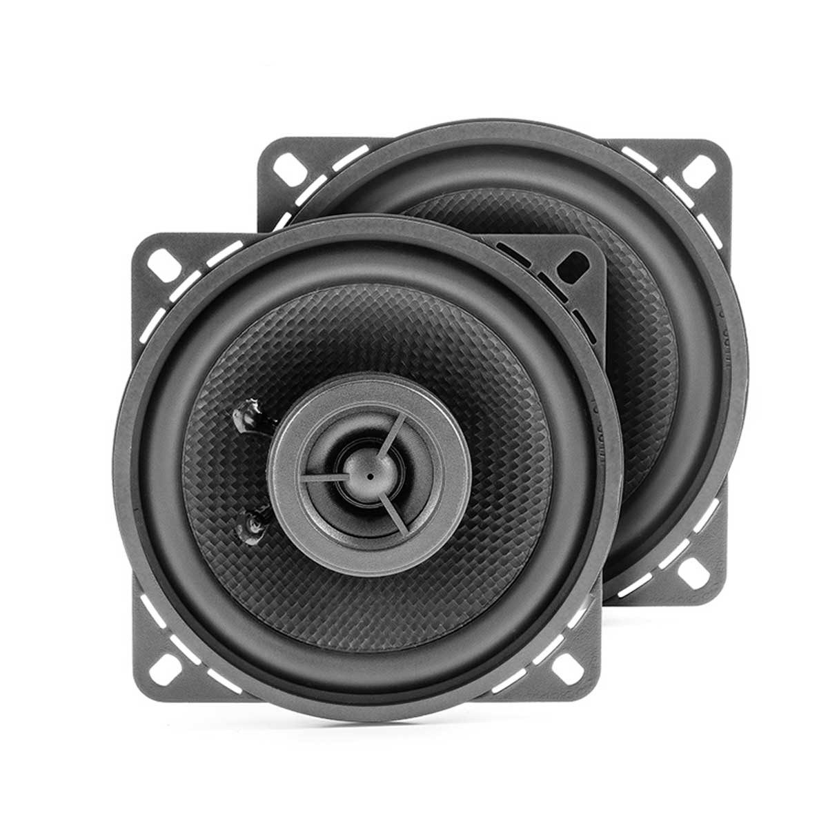 Ampire CPX100 Koaxial-Lautsprecher 10cm mit 16mm Seidenkalotte, ohne Gitter Auto-Lautsprecher (40 W, 10 cm)