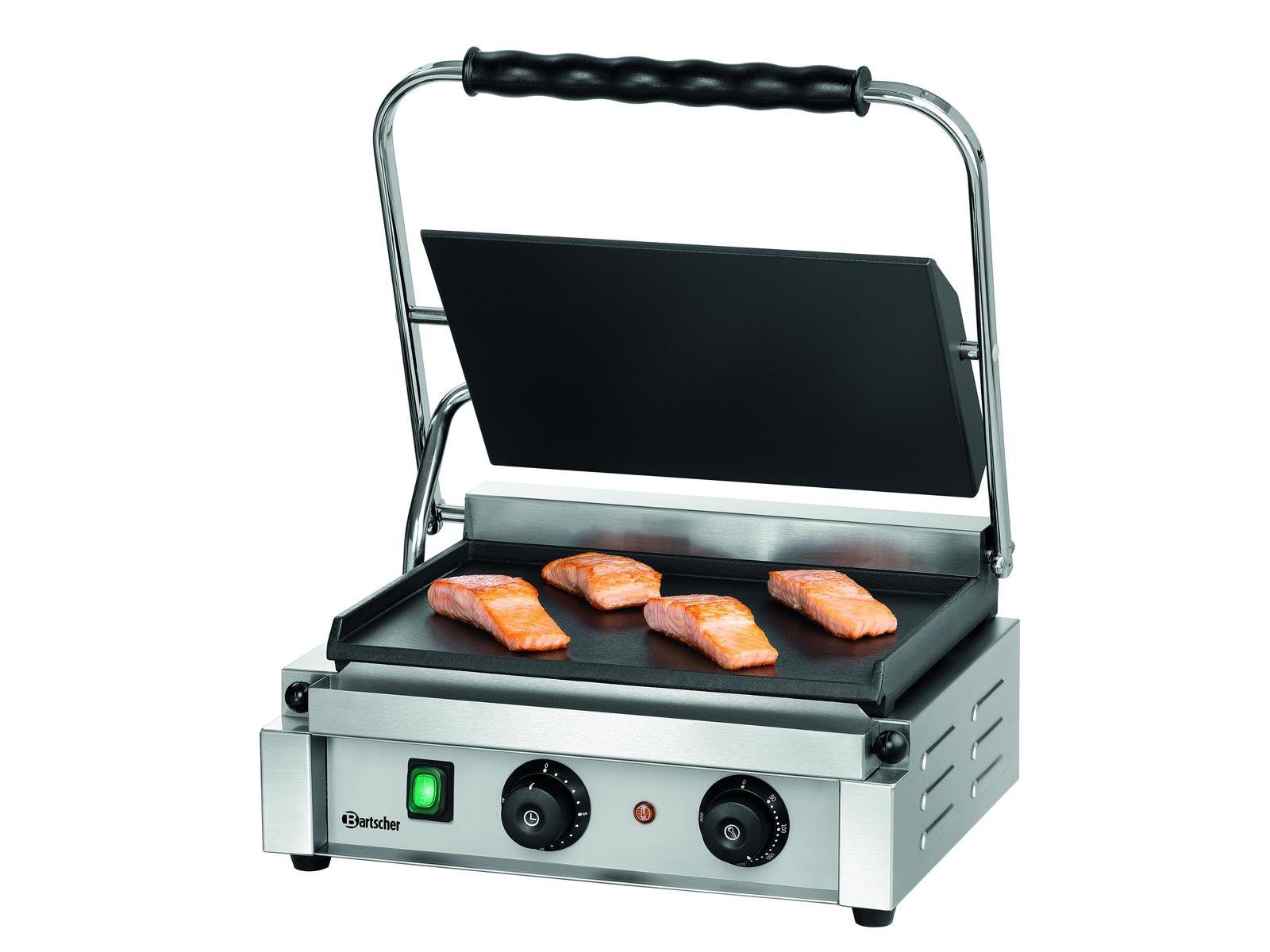 Bartscher Kontaktgrill Kontaktgrill "Panini-T" 1G, Grillfläche glatt, A150779