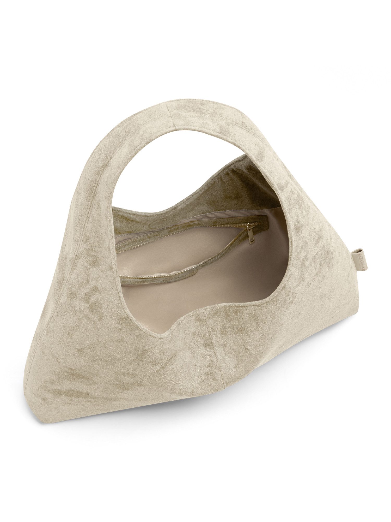 Expatrié Schultertasche Nora Hobo Bag (1-tlg), Slouchy Handtasche in Wildleder-Optik