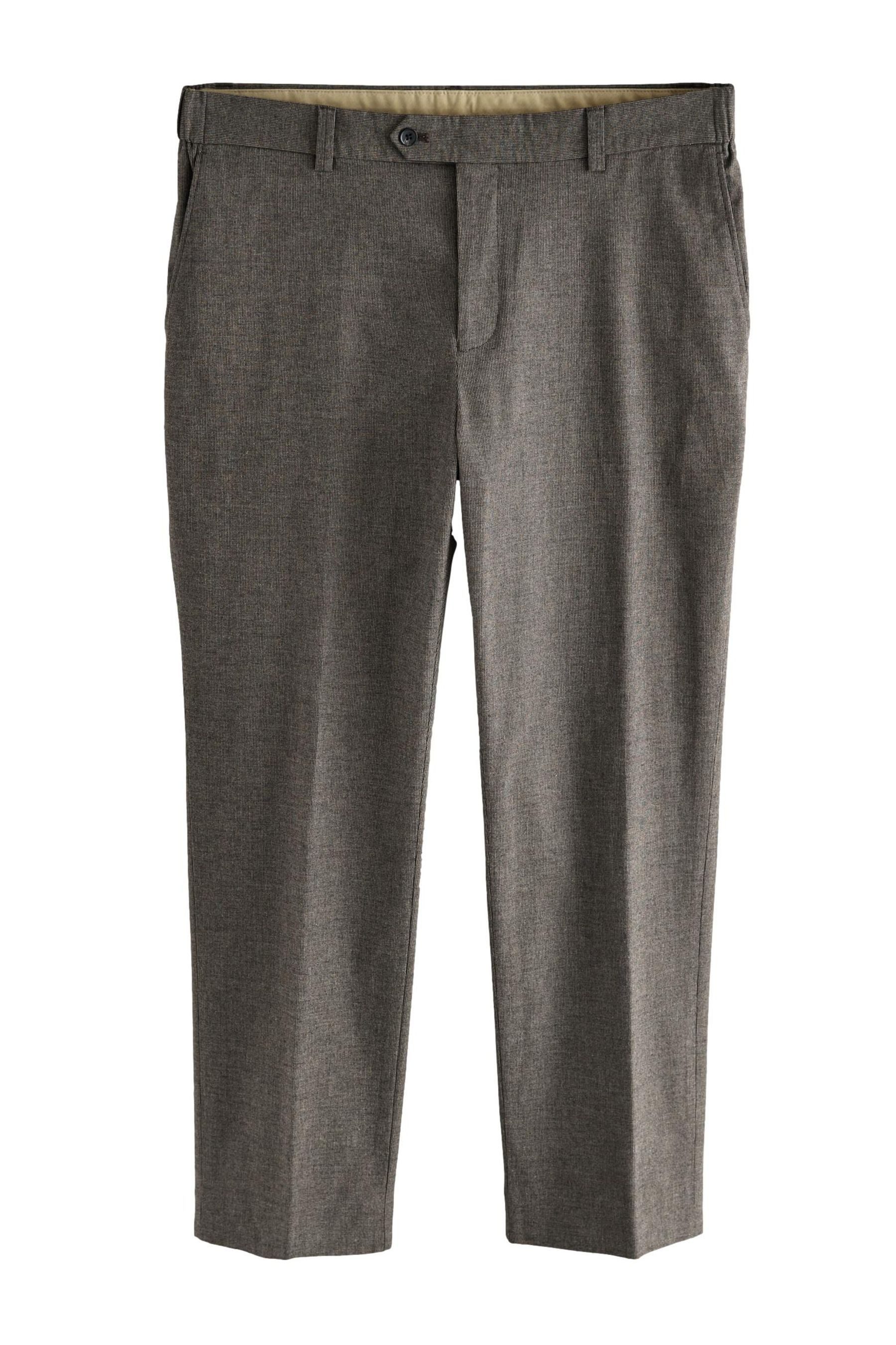 Stoffhose Strukturierte, elegante Regular Fit Hose