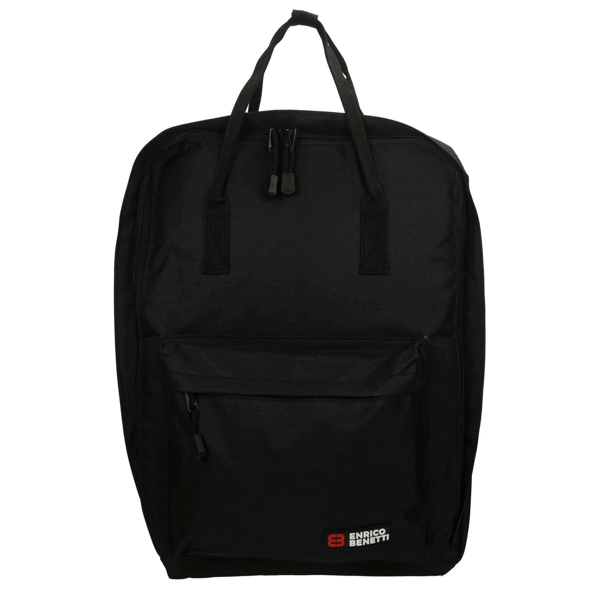 Christian Wippermann Umhängetasche Großer Herren Damen Rucksack Tasche Freizeit (1-tlg), Fahrradrucksack Kurier Rollup Bag