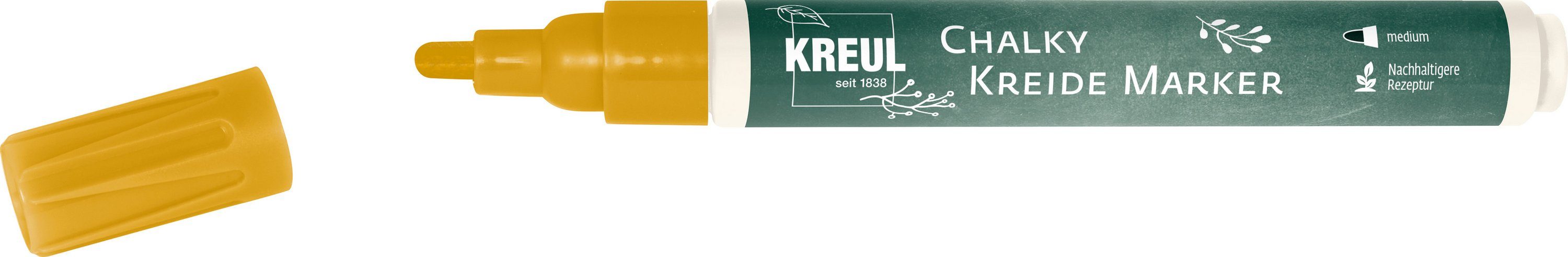 Kreul Kreidemarker Chalky, 2-3mm Strichstärke Golden Glow