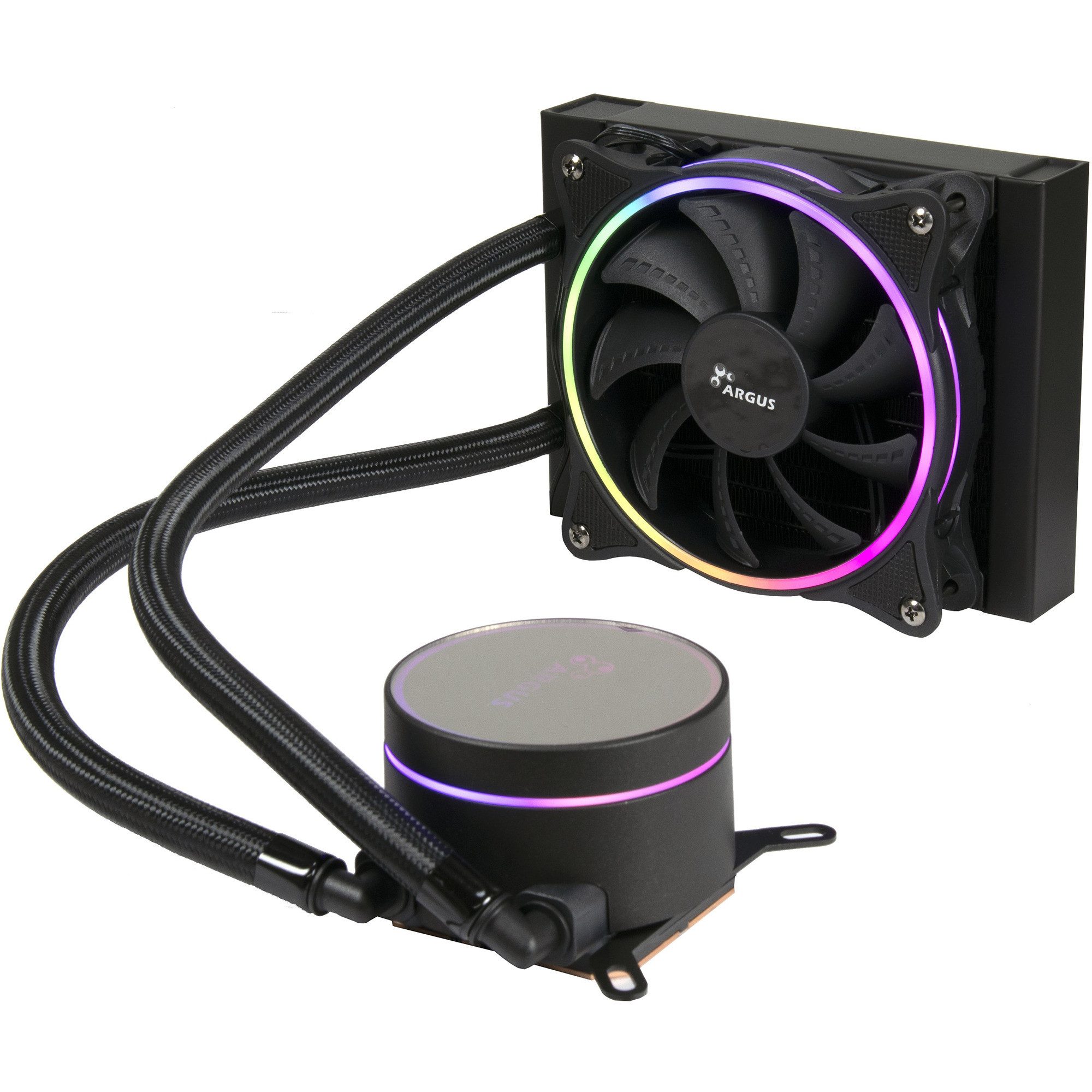CPU Kühler Inter-Tech Argus Iceman LC-120 RGB, Wasserkühlung