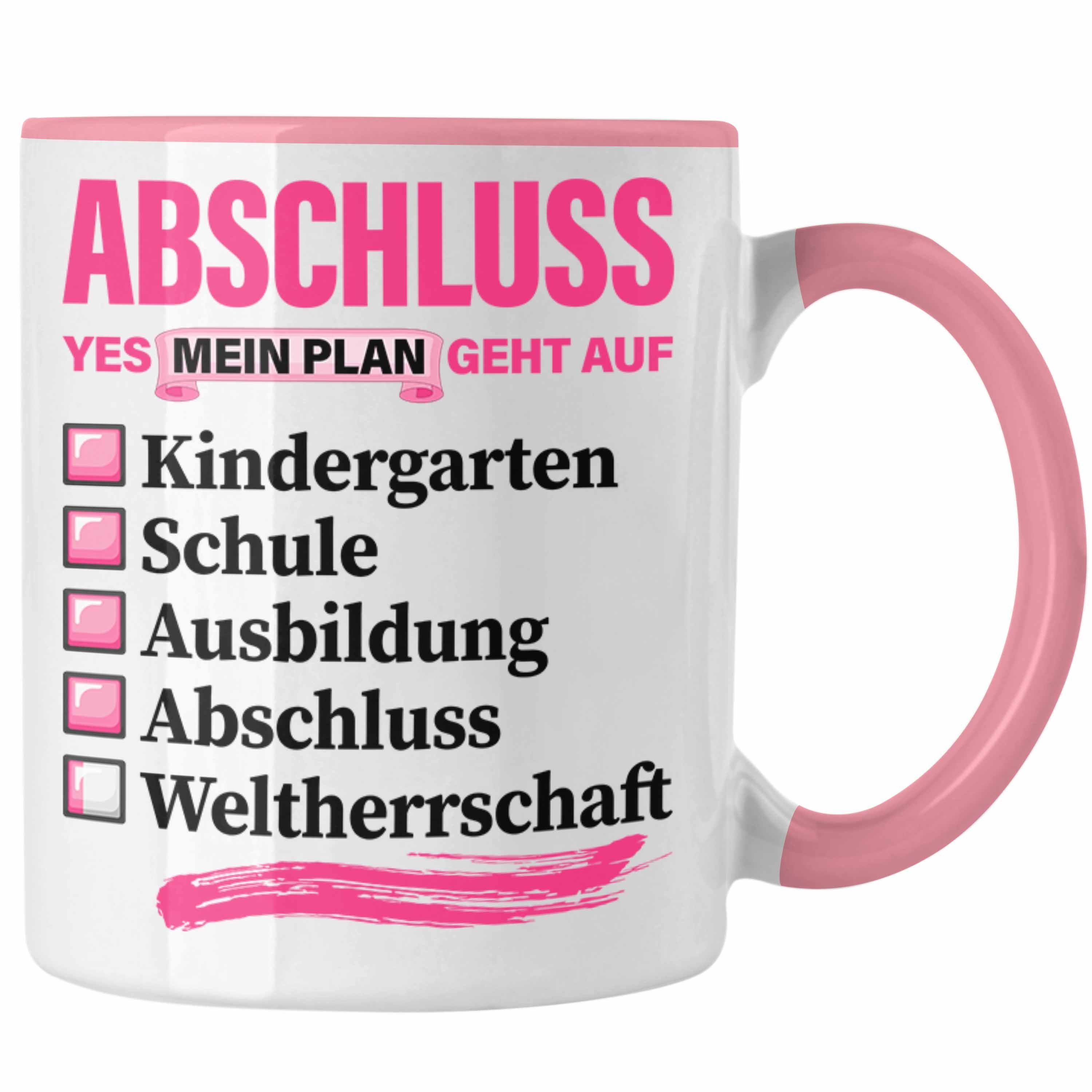 Trendation Tasse Frauen Prüfung Bestanden Geschenk Tasse Geschenkidee Bestandene Prüfun Rosa | Teetassen