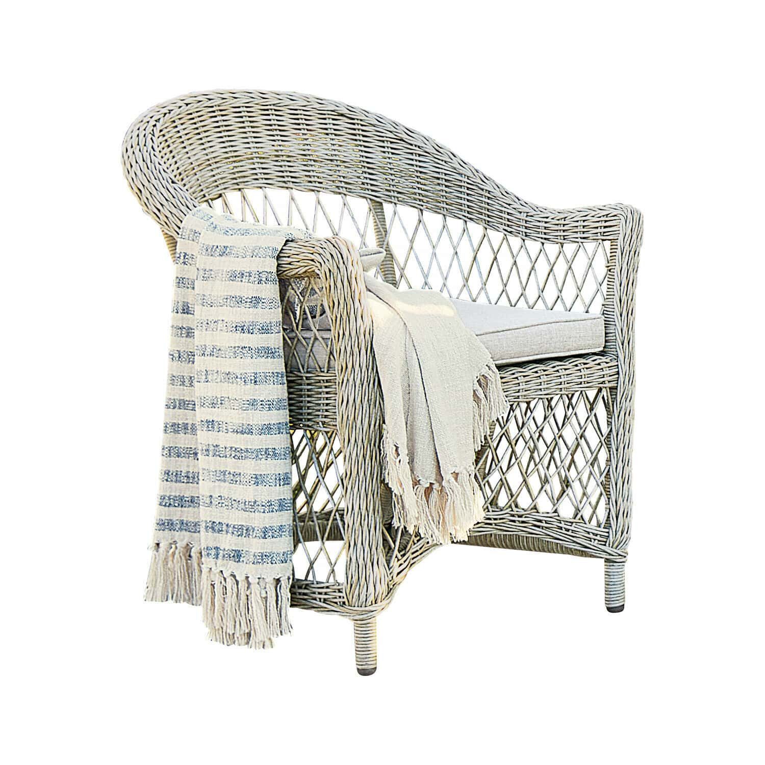 Mirabeau Gartensessel Sessel Lézardrieux beige/grau