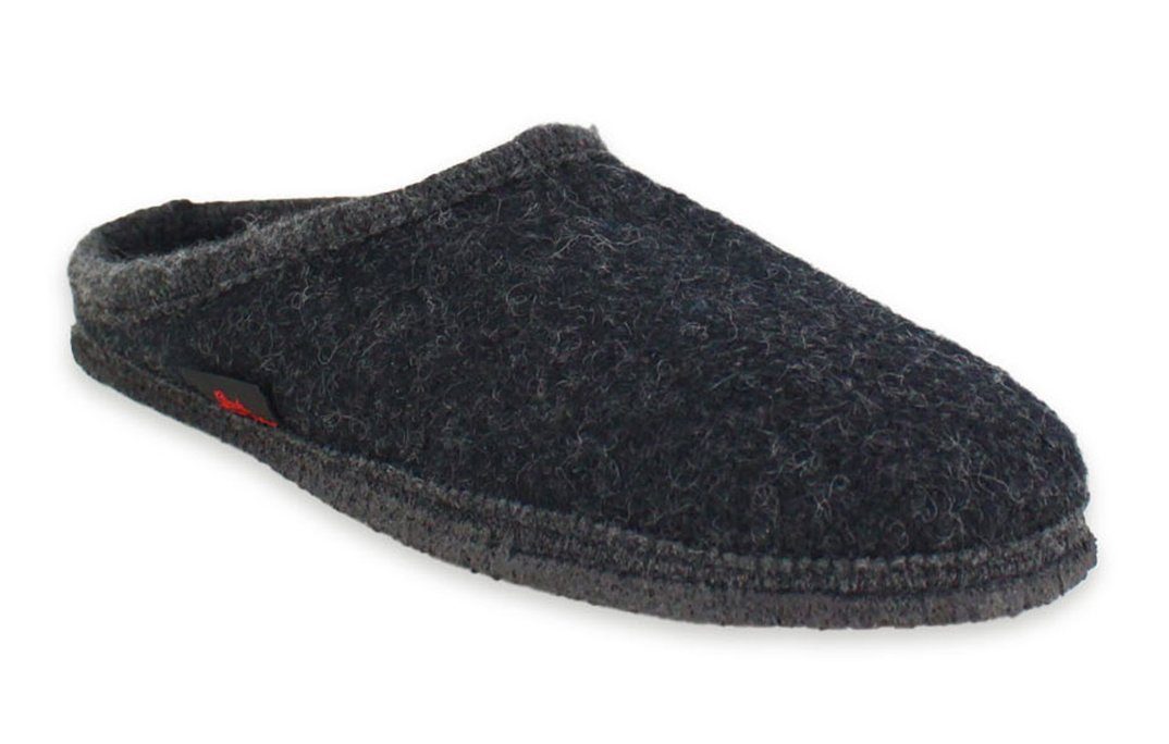 Beck Hüttenschuh Home Hüttenschuhe (aus Österreich, warme Füße für Damen und Herren) Patentierte, rutschfeste Filzsohle, waschbar 30°