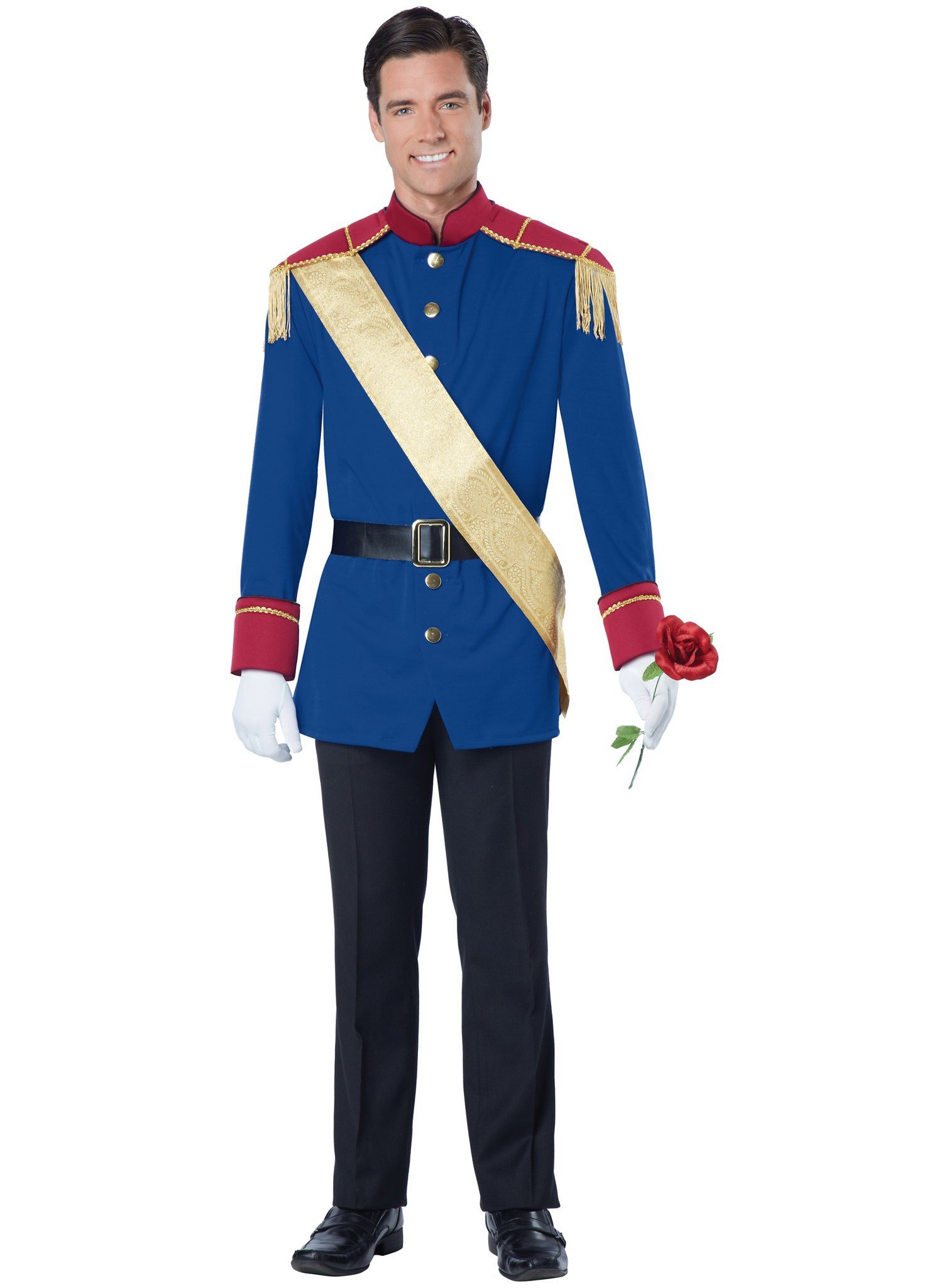 Metamorph König-Kostüm Prinz Charming Märchenfilm Kostüm, Dieses kaiserliche Kostüm findet selbst Sissi schneidig!