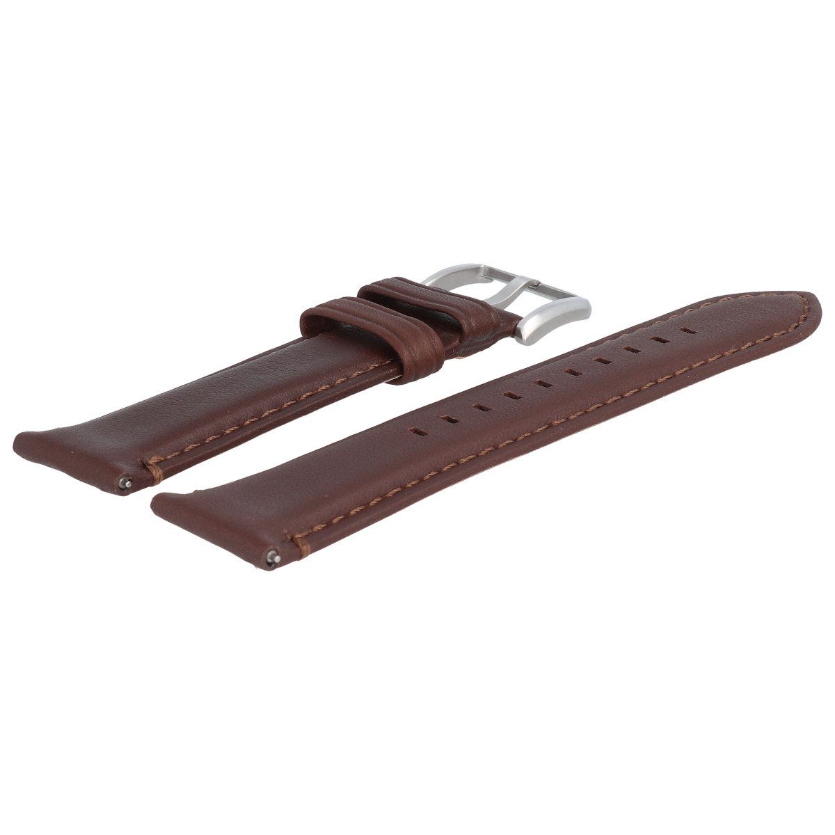 Fossil Uhrenarmband 22mm Leder Braun FS-4735 LB-FS4735 günstig online kaufen