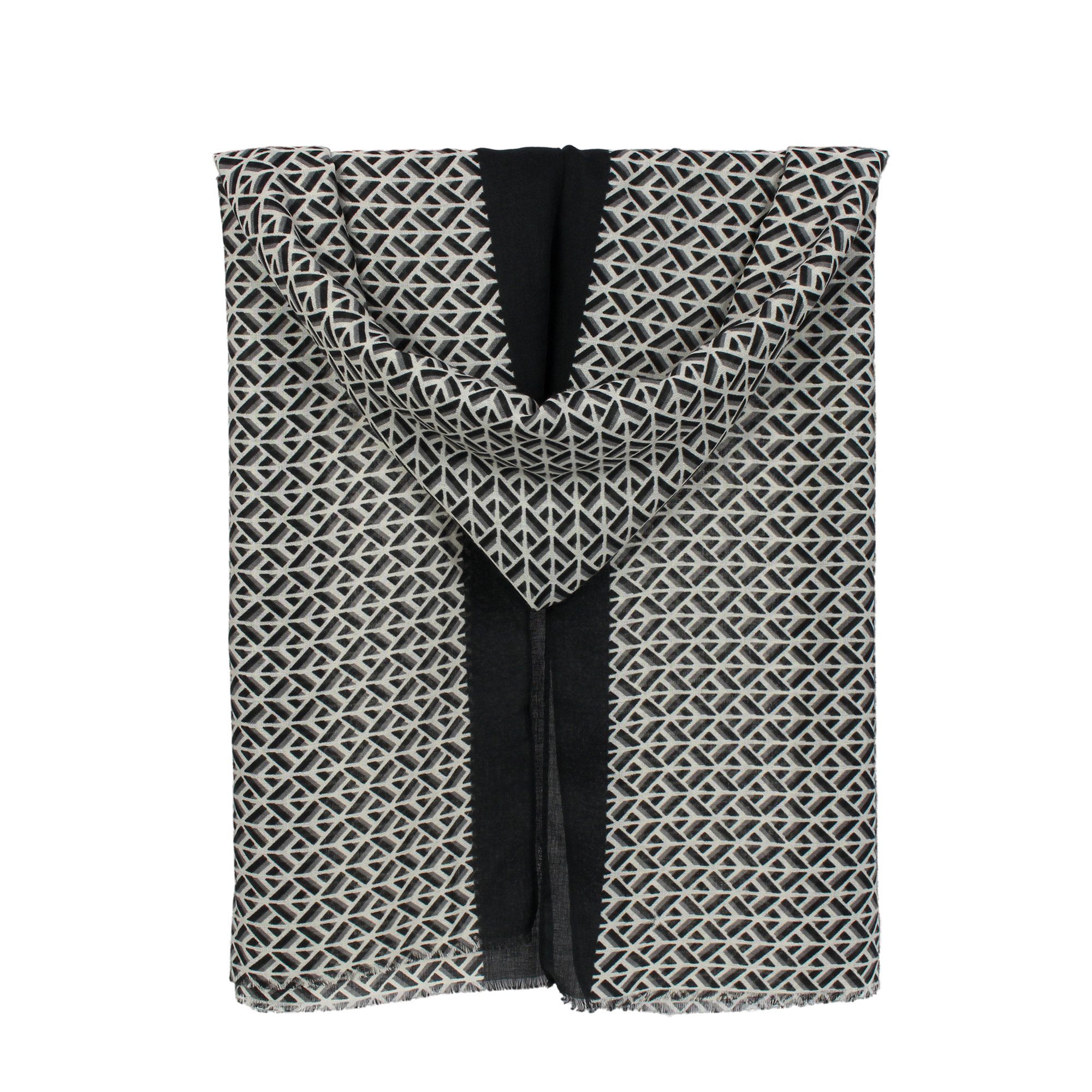 ZEBRO Modeschal Schal grau | Modeschals