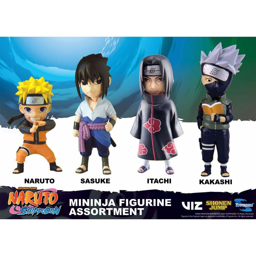 Toynami Spielfigur Naruto Shippuden Mininja Minifigur Itachi 8 cm