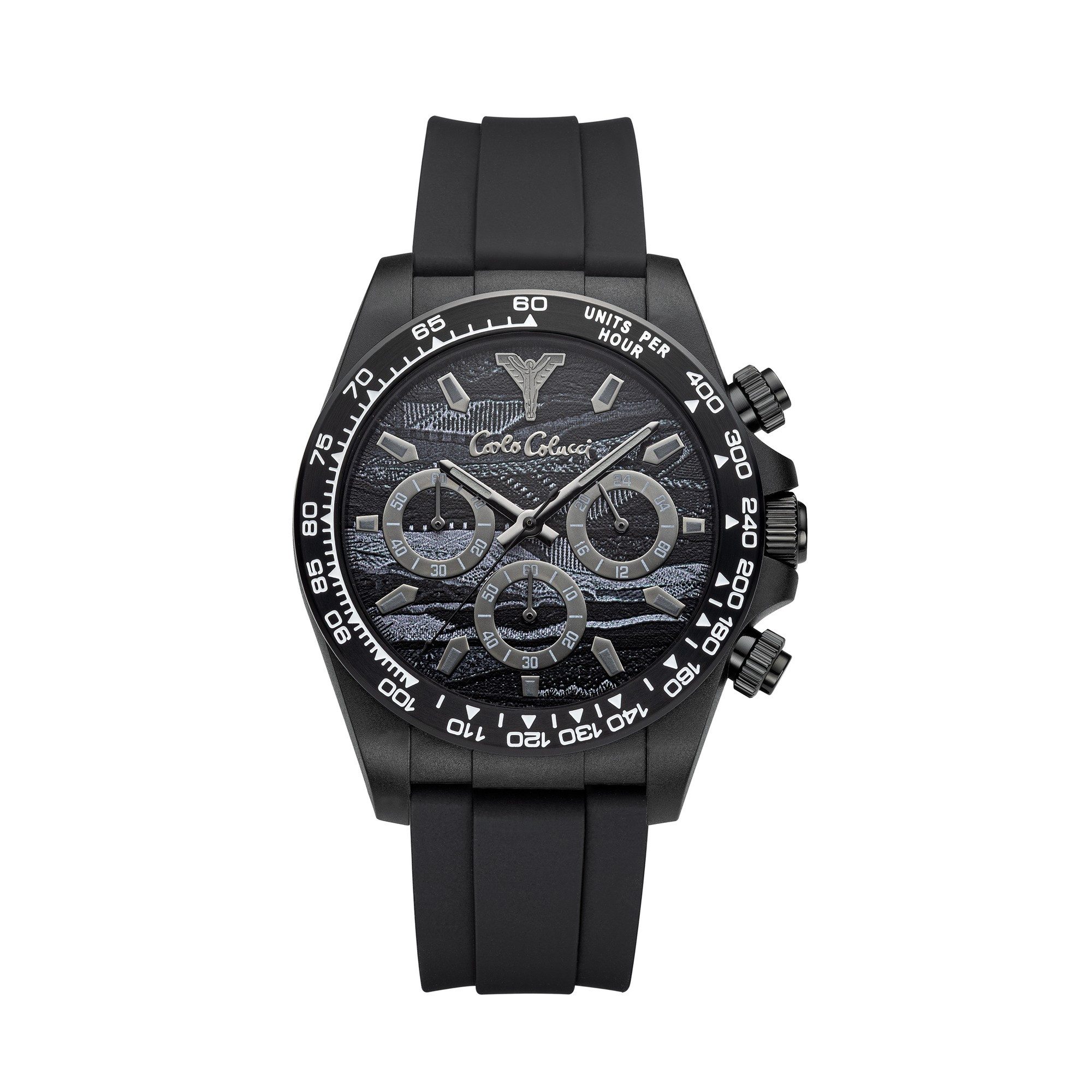 CARLO COLUCCI Chronograph Chronograph Herrenuhr 41 mm Quarz Herren CC700-1